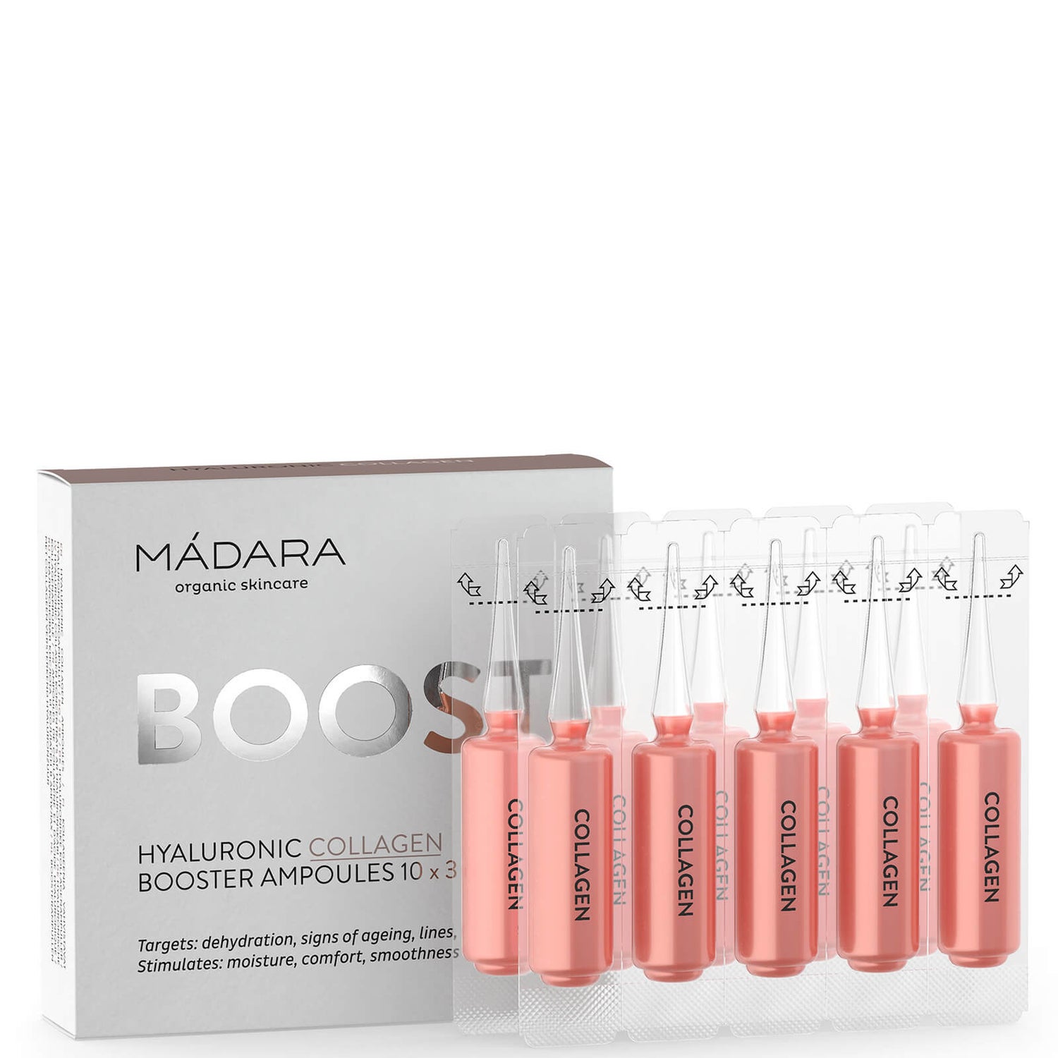 MÁDARA Hyaluronic Collagen Ampoules 10 x 3 ml