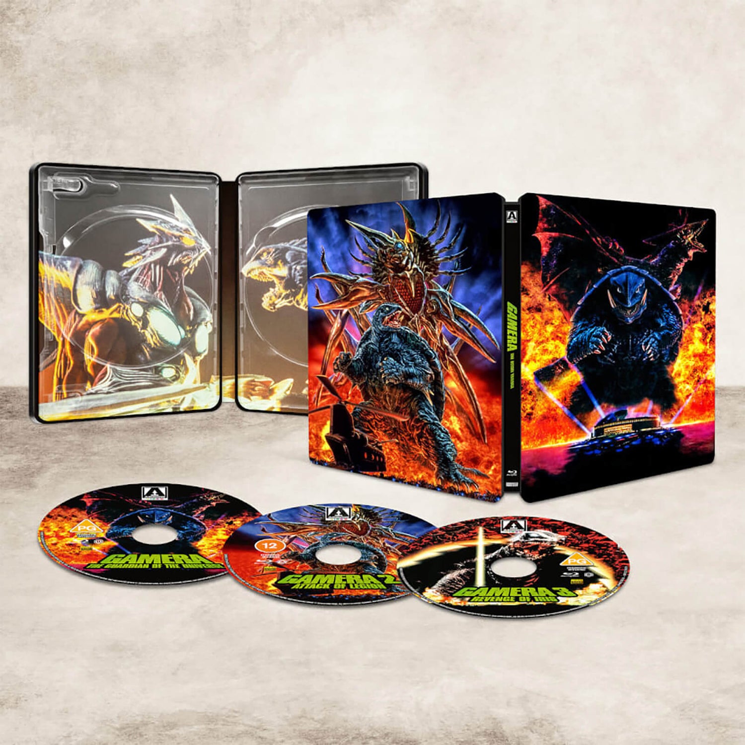 Gamera | The Heisei Trilogy | Limited Edition SteelBook Blu-ray