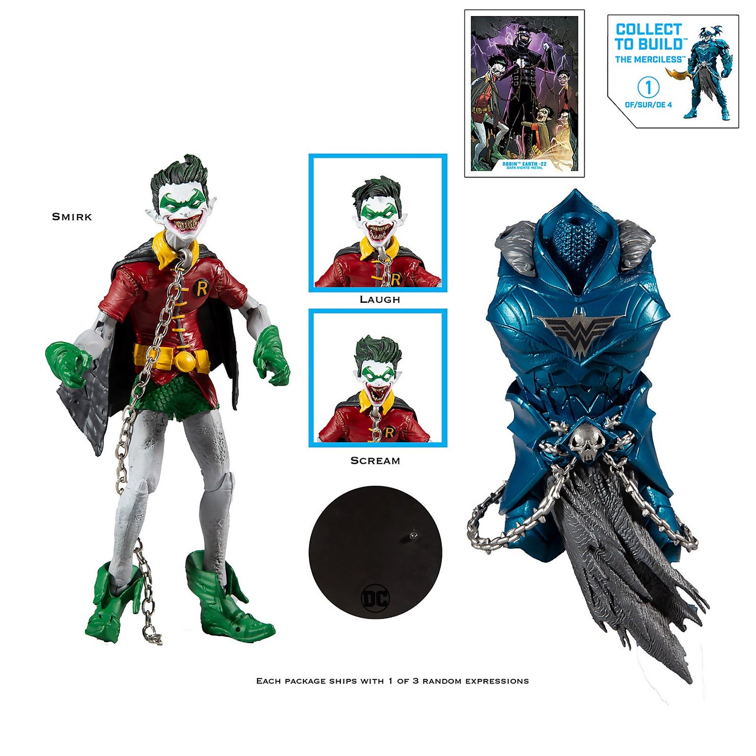 In Stock McFarlane Toys DC Multiverse Batman Robin Crow Action Figure BAF NIB 