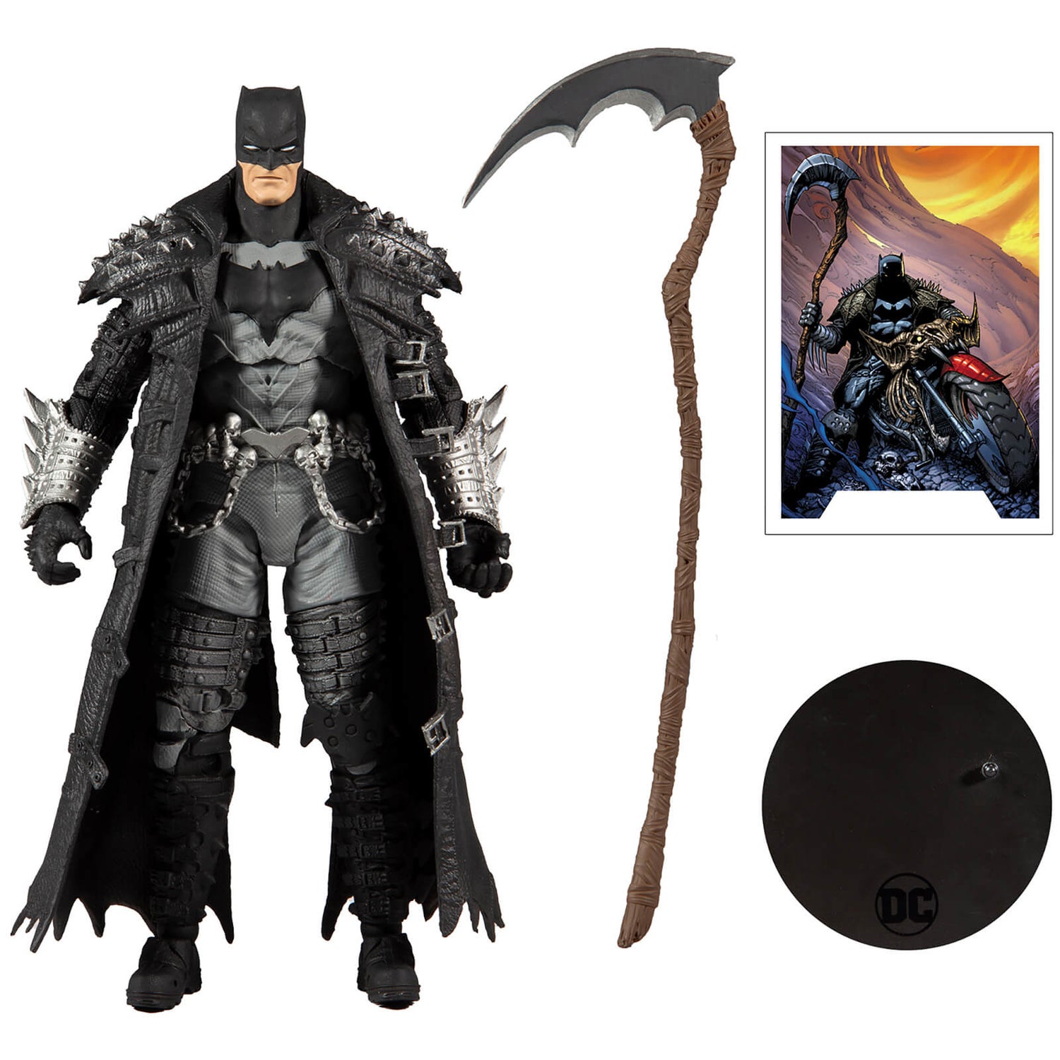 McFarlane DC Multiverse Figurine articulée 18 cm - Death Metal Batman