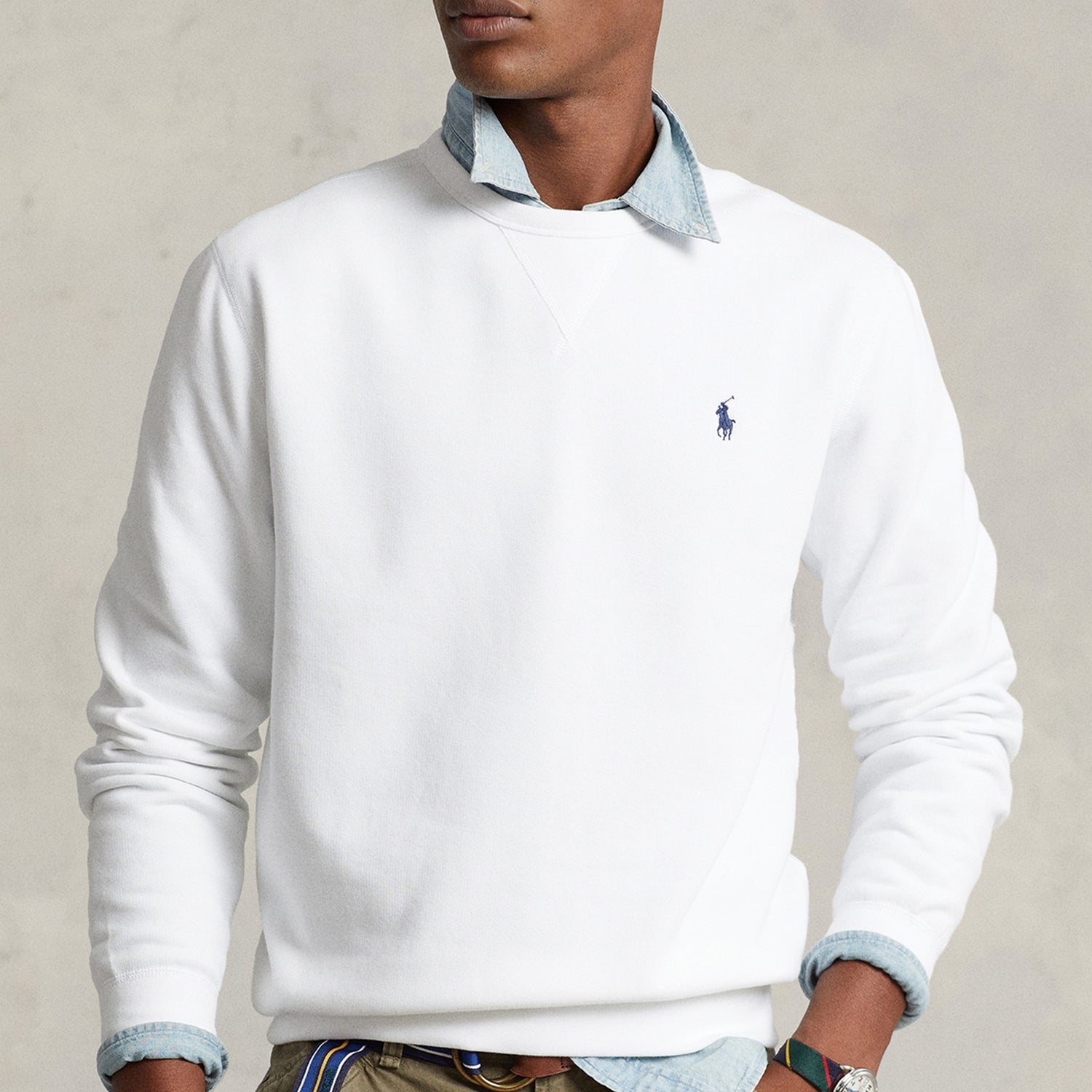 Polo Ralph Lauren Cotton-Fleece Sweatshirt - XL