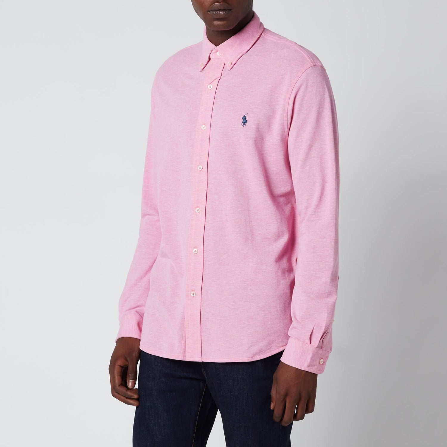 Polo Ralph Lauren Men's Featherweight Mesh Shirt - Hampton Pink