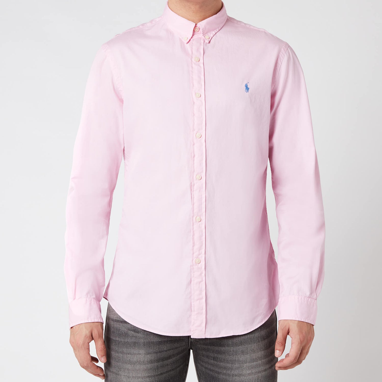 Polo Ralph Lauren Men's Slim Fit Chino Shirt - Carmel Pink