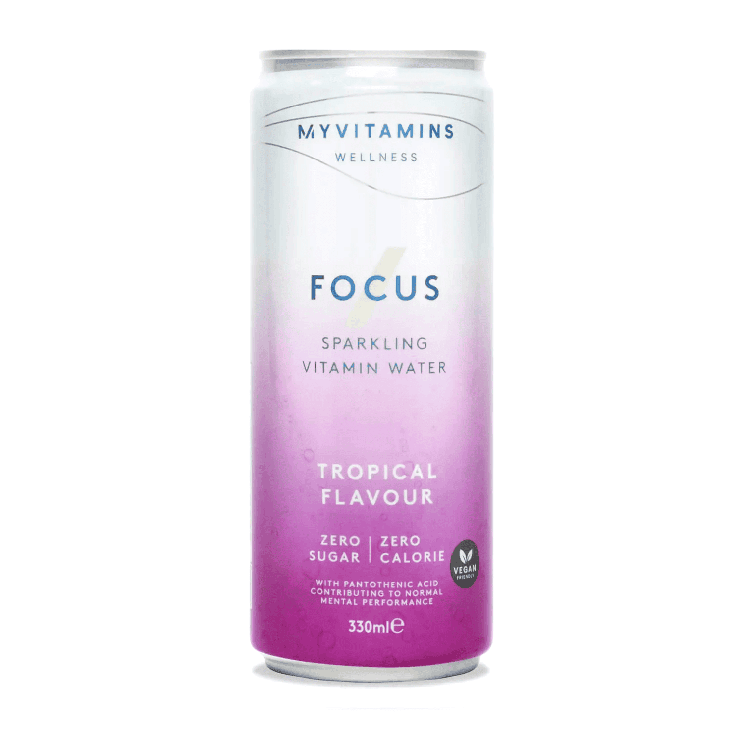 Agua con Gas y Vitaminas - Focus (Lata Individual)