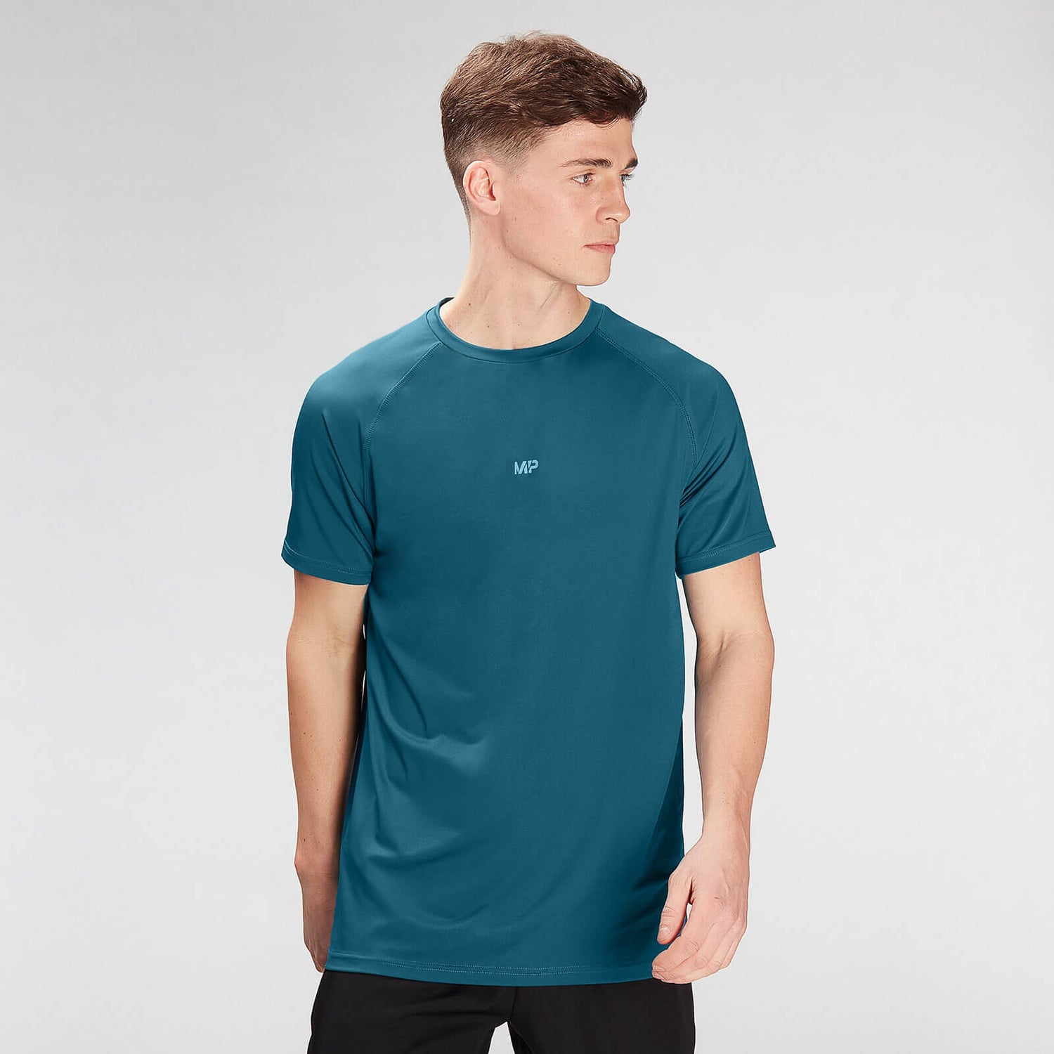 MP Men's Limited Edition Impact Short Sleeve T-Shirt - Teal - XXS