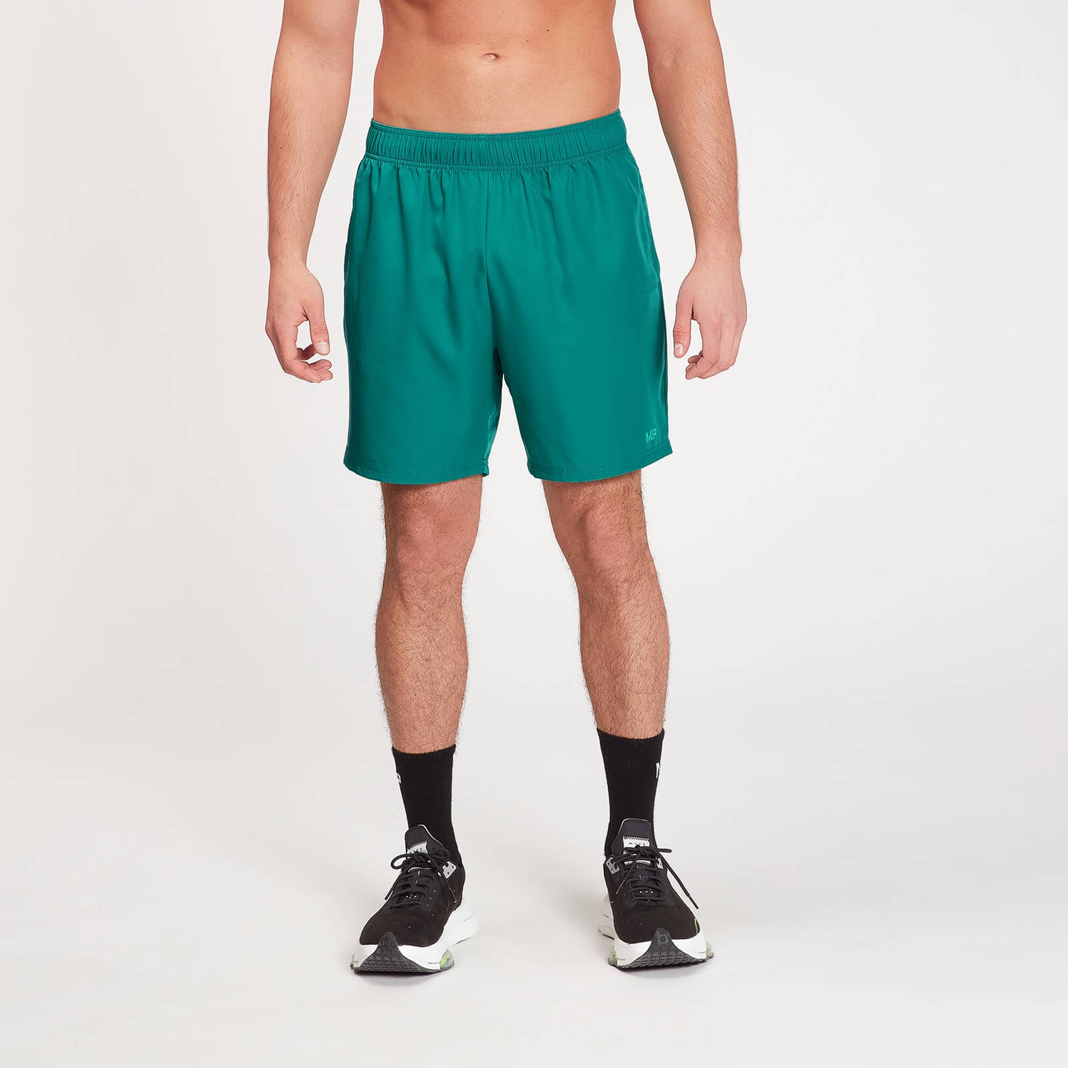 Pantaloncini sportivi con stampa effetto sfumato MP da uomo - Energy Green - XS