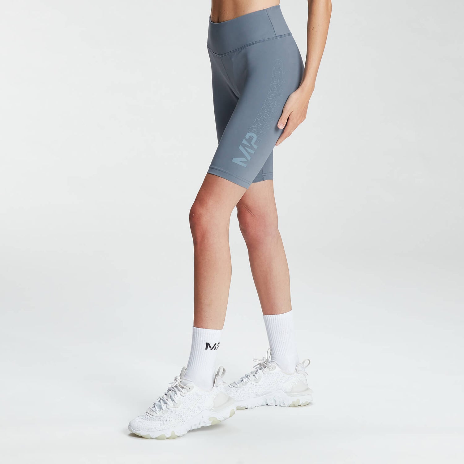 Pantalón corto de ciclismo con gráfico degradado para mujer de MP - Galaxy - XS