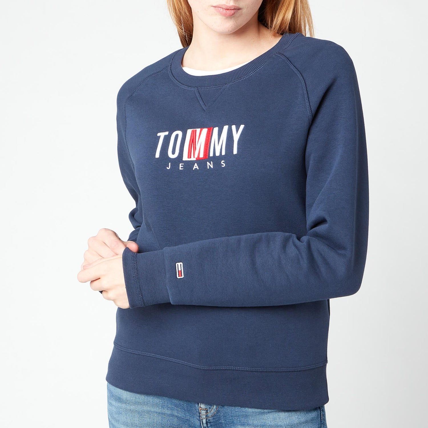 Tommy Jeans Women's TJW Bxy Timeless Sweatshirt - Twilight Navy