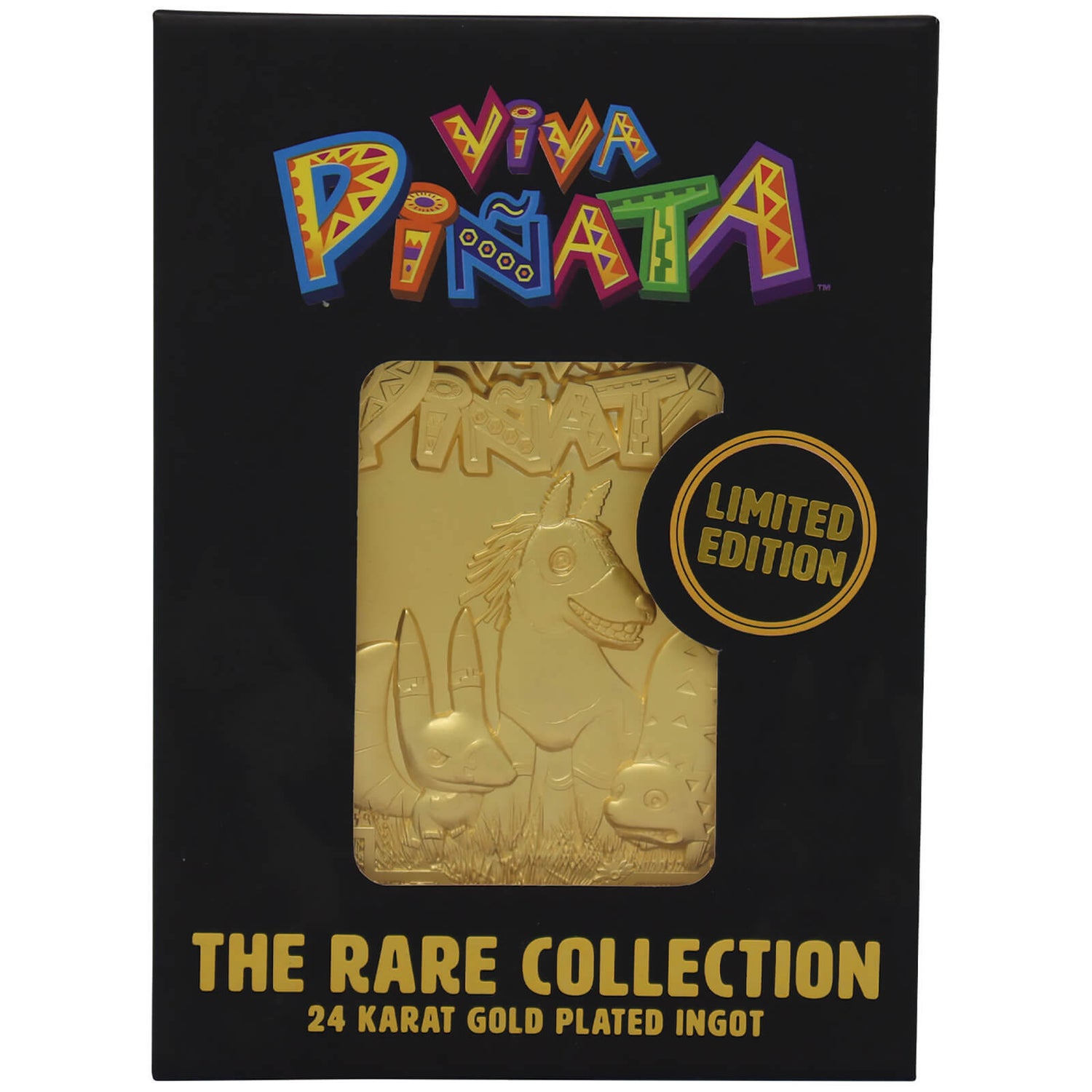 The Rare Collection - Viva-Pinata 24k Gold Plated Ingot
