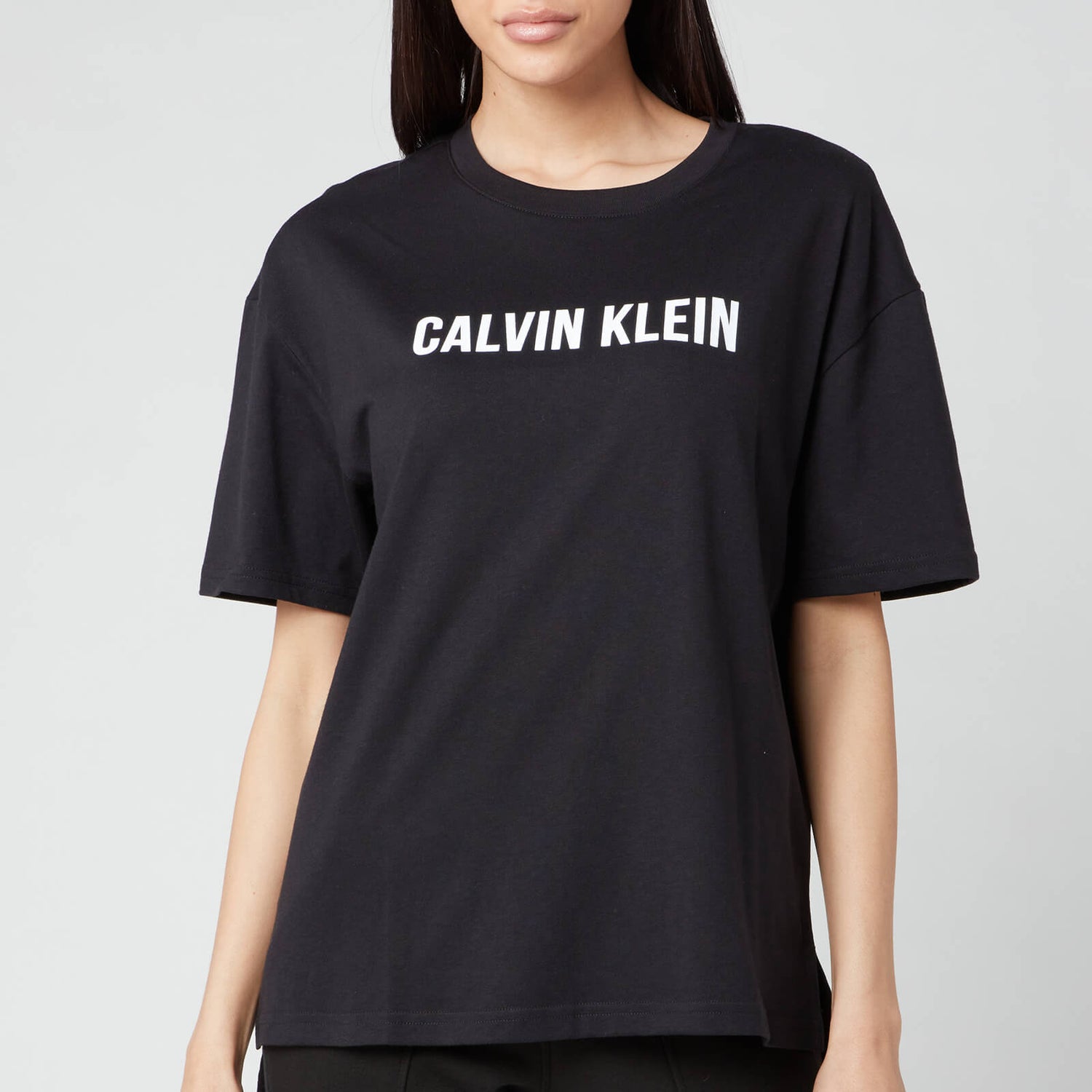 Calvin Klein Performance Women's Logo Boyfriend T-Shirt - CK Black