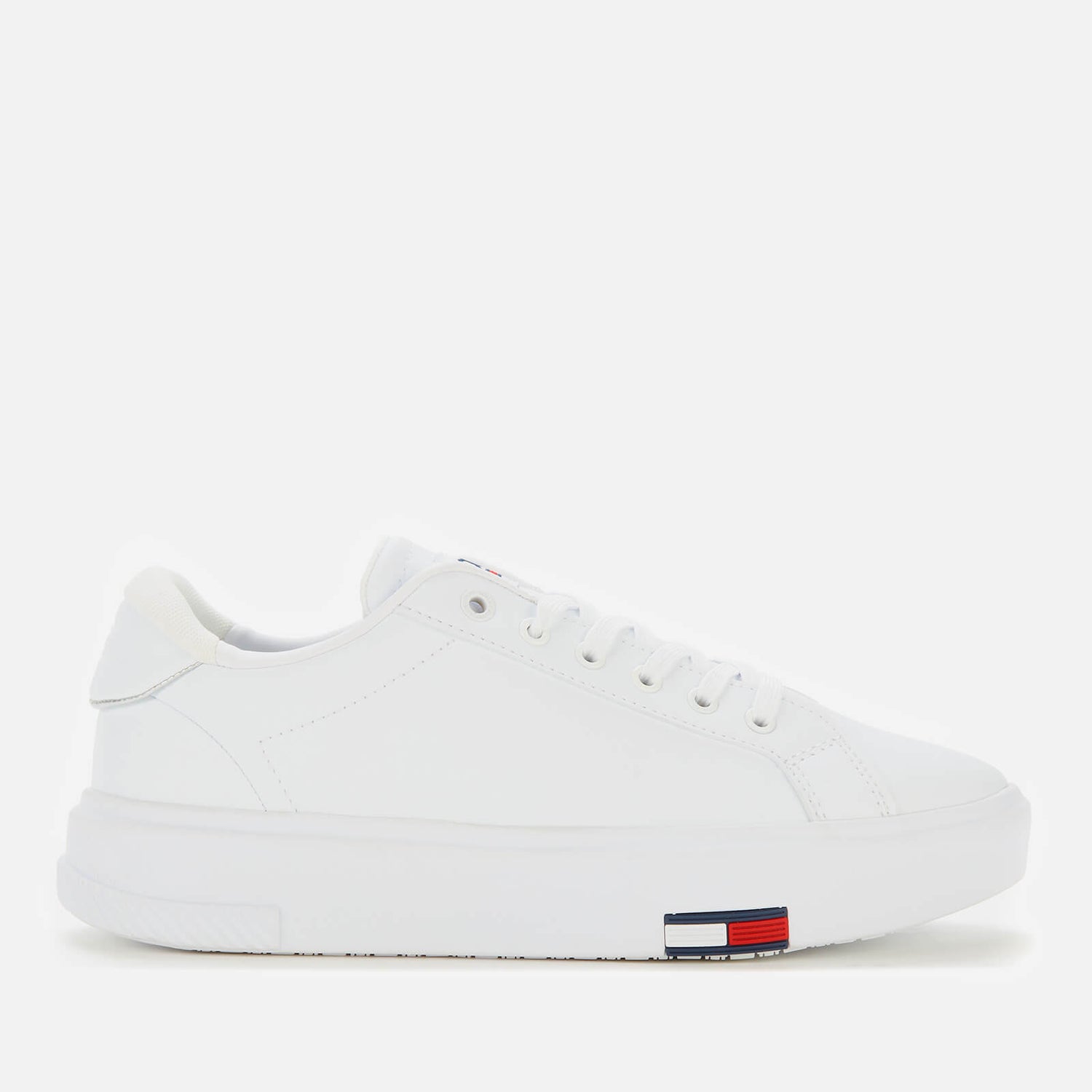 Tommy Jeans Women's Fashion Cupsole Trainers - White