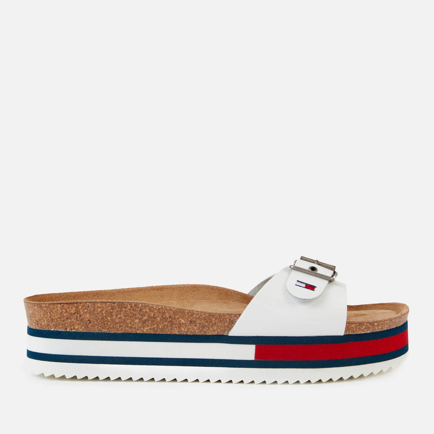 Tommy Jeans Women's Flag Outsole Mule Sandals - White