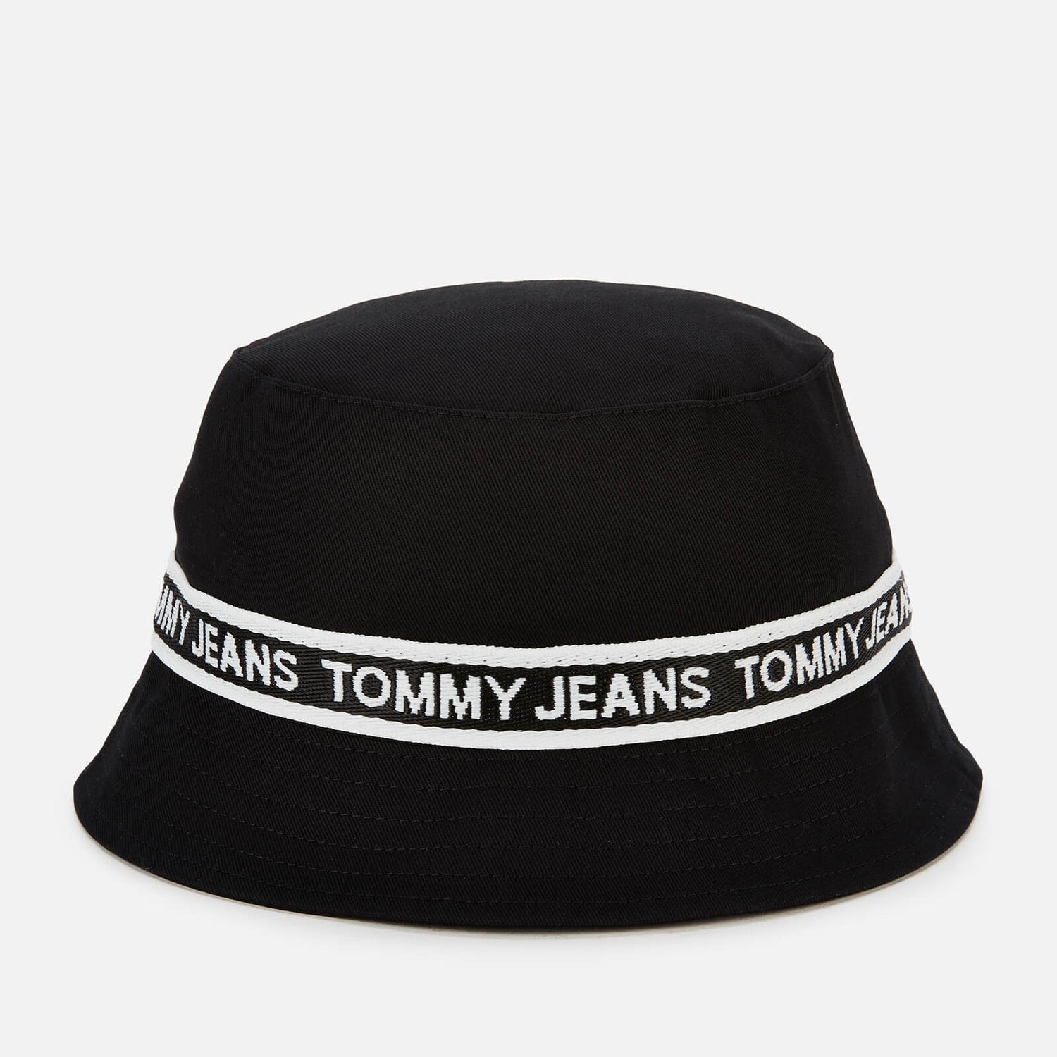 Tommy Jeans Women's Mini Logo Tape Bucket Hat - Black