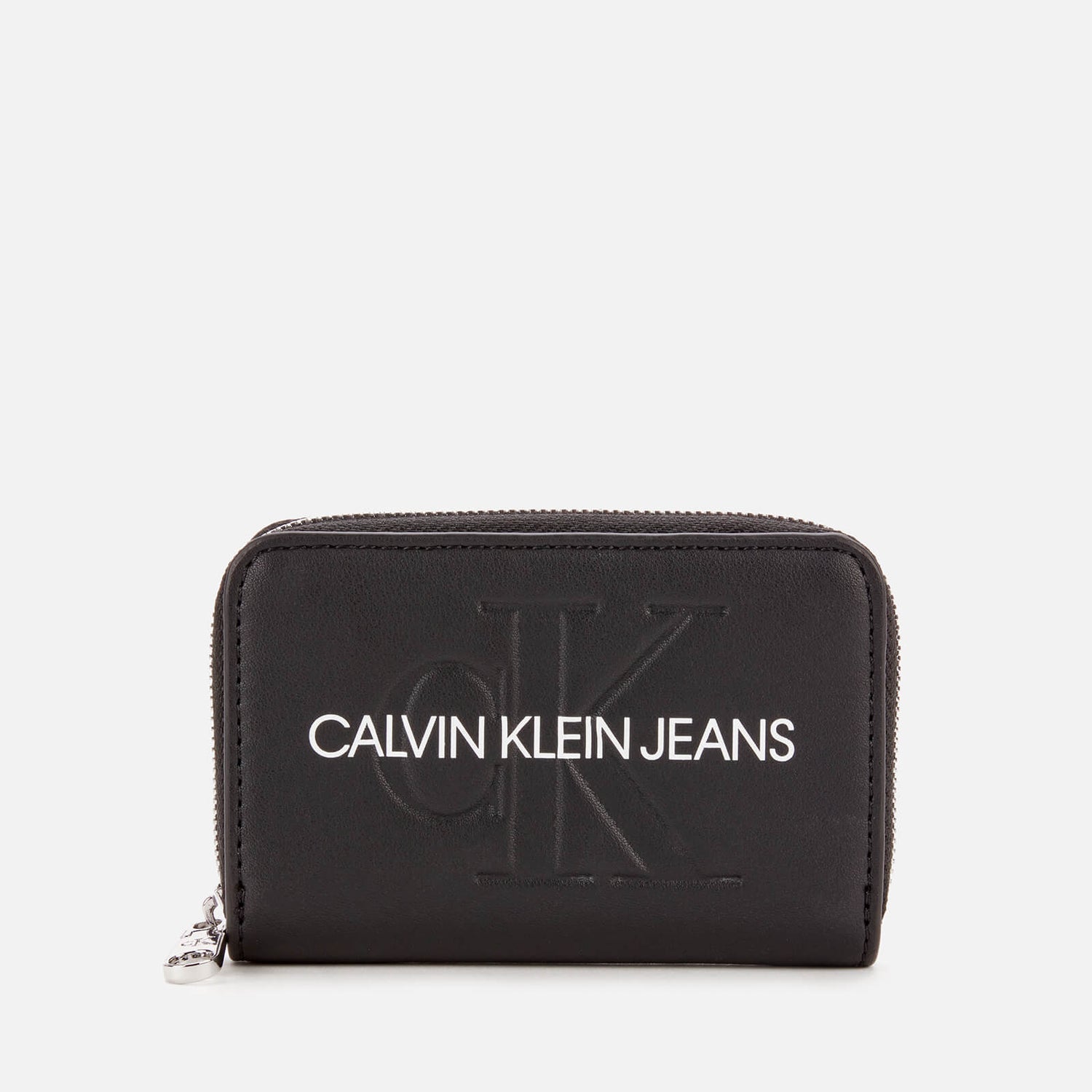 Calvin Klein Jeans Women's Accordion Zip Around - Black