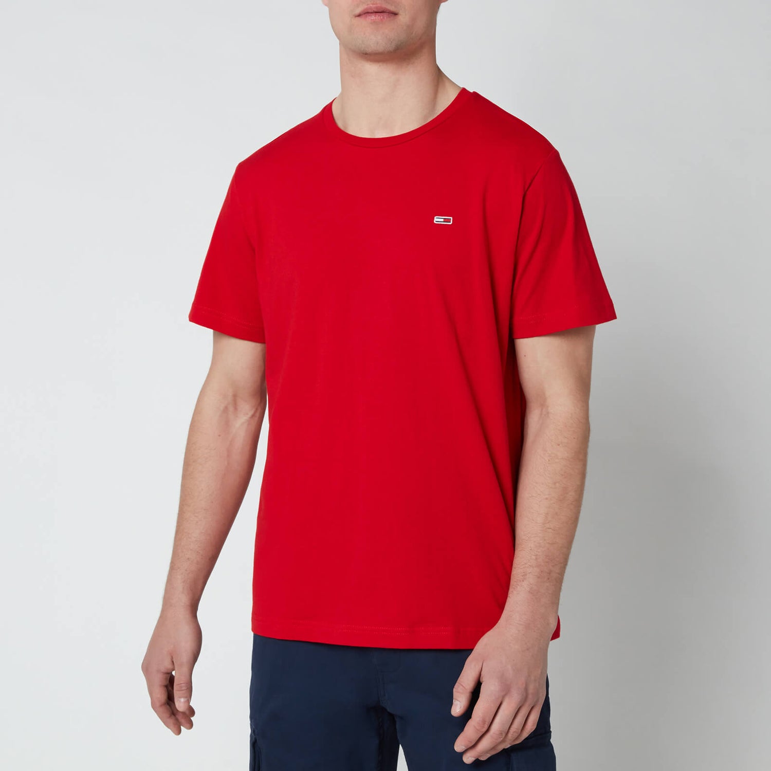 Tommy Jeans Men's Classic Logo T-Shirt - Deep Crimson