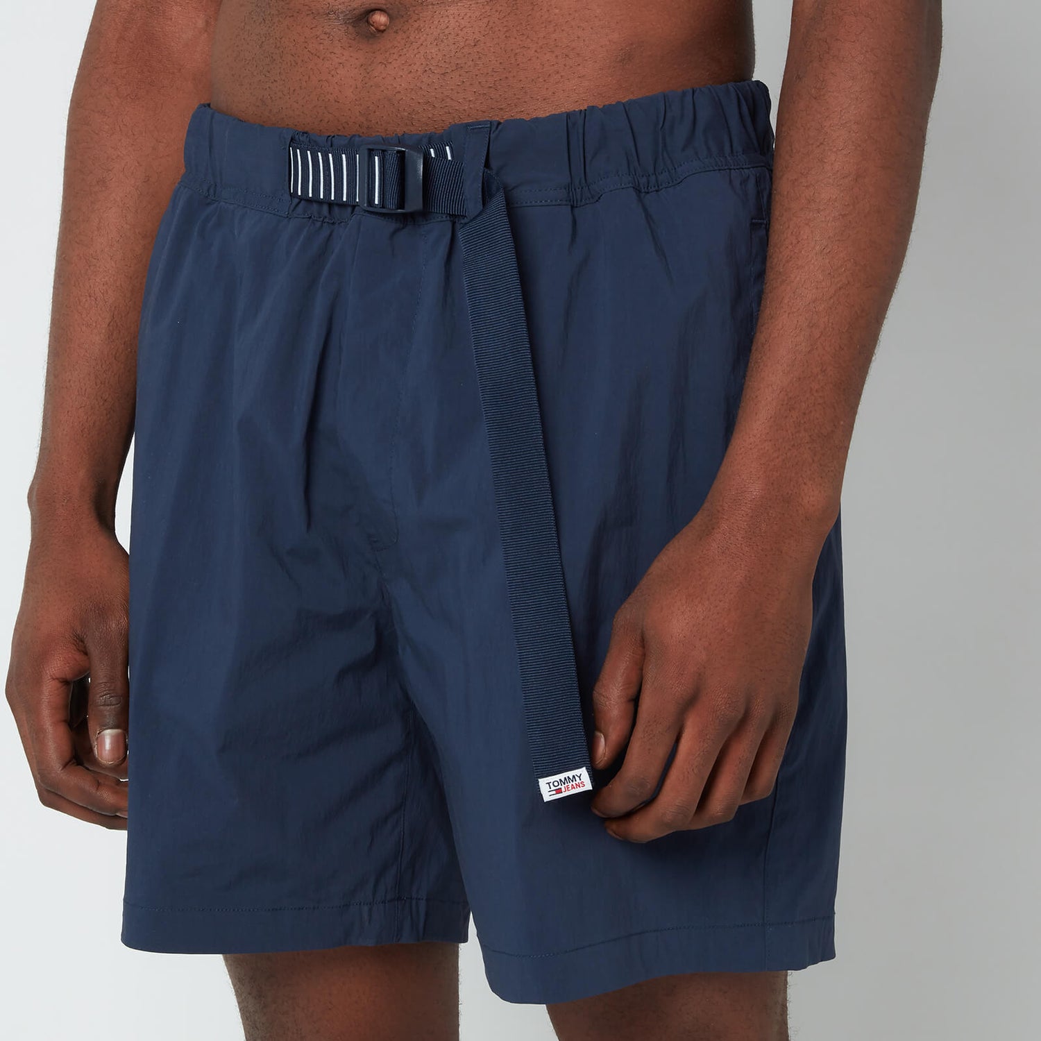 Tommy Jeans Men's Belted Beach Shorts - Twilight Navy