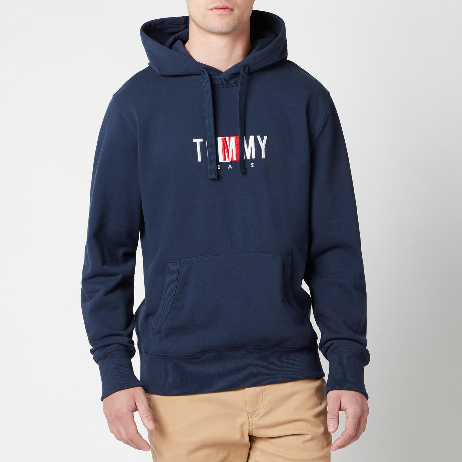 Tommy Jeans Men's Timeless Logo 2 Hoodie - Twilight Navy