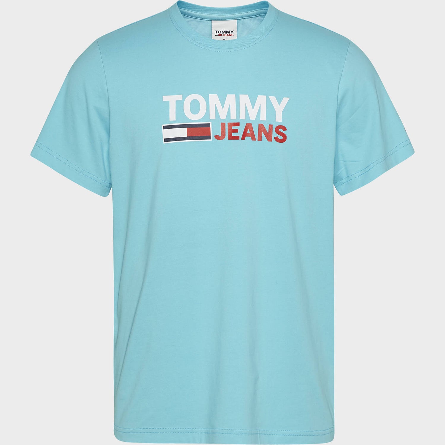 Tommy Jeans Men's Corporation Logo T-Shirt - Chlorine Blue