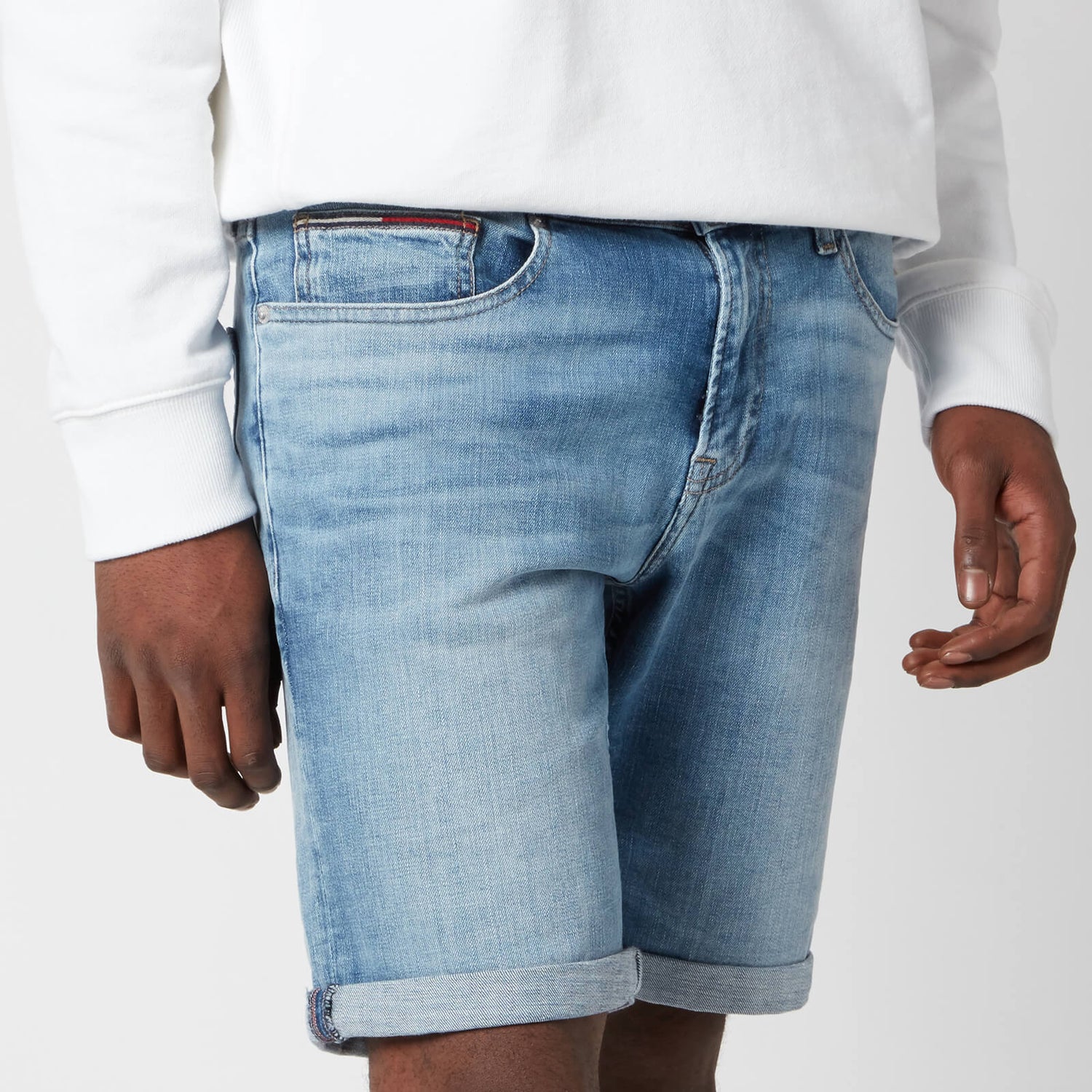 Tommy Jeans Men's Scanton Slim Denim Shorts - Hampton LB