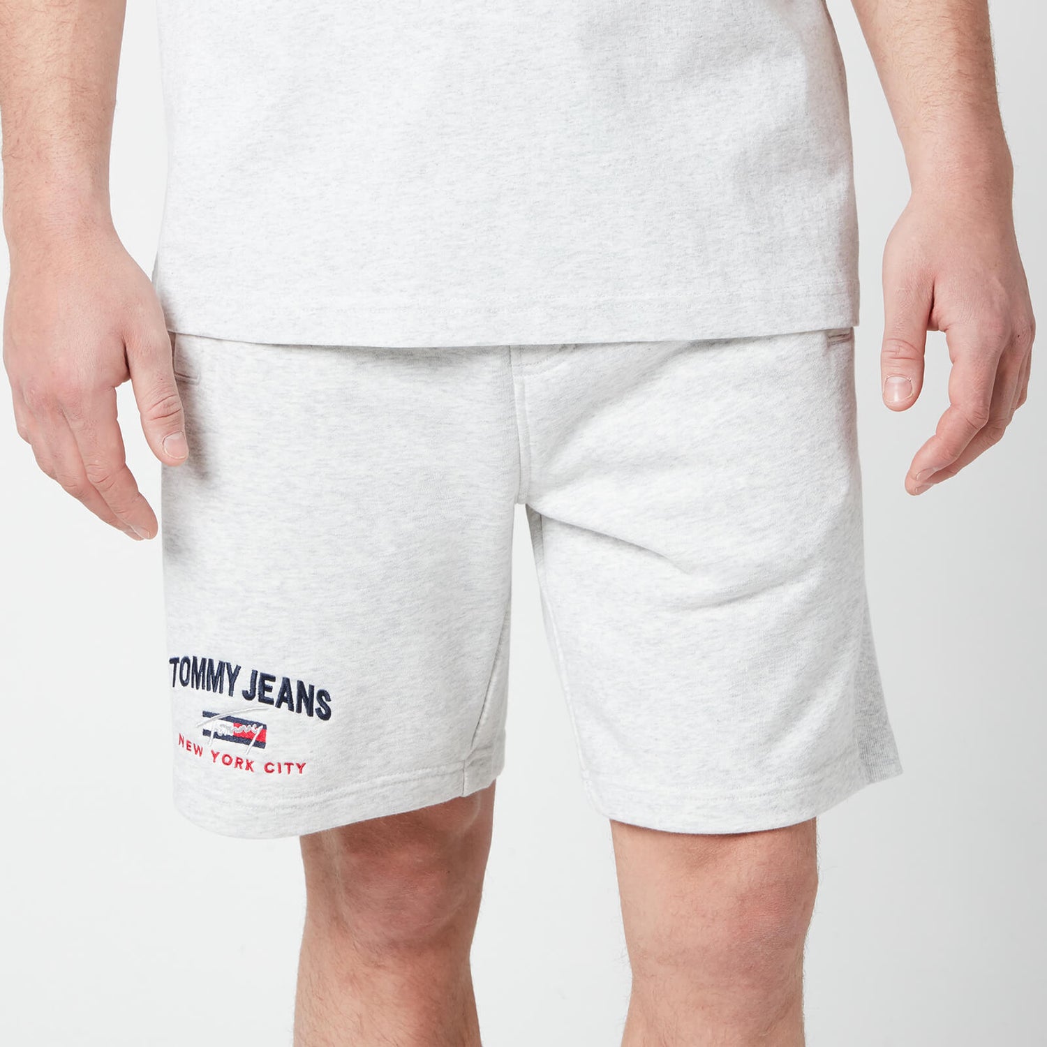 Tommy Jeans Men's Timeless Shorts - Silver Grey HTR