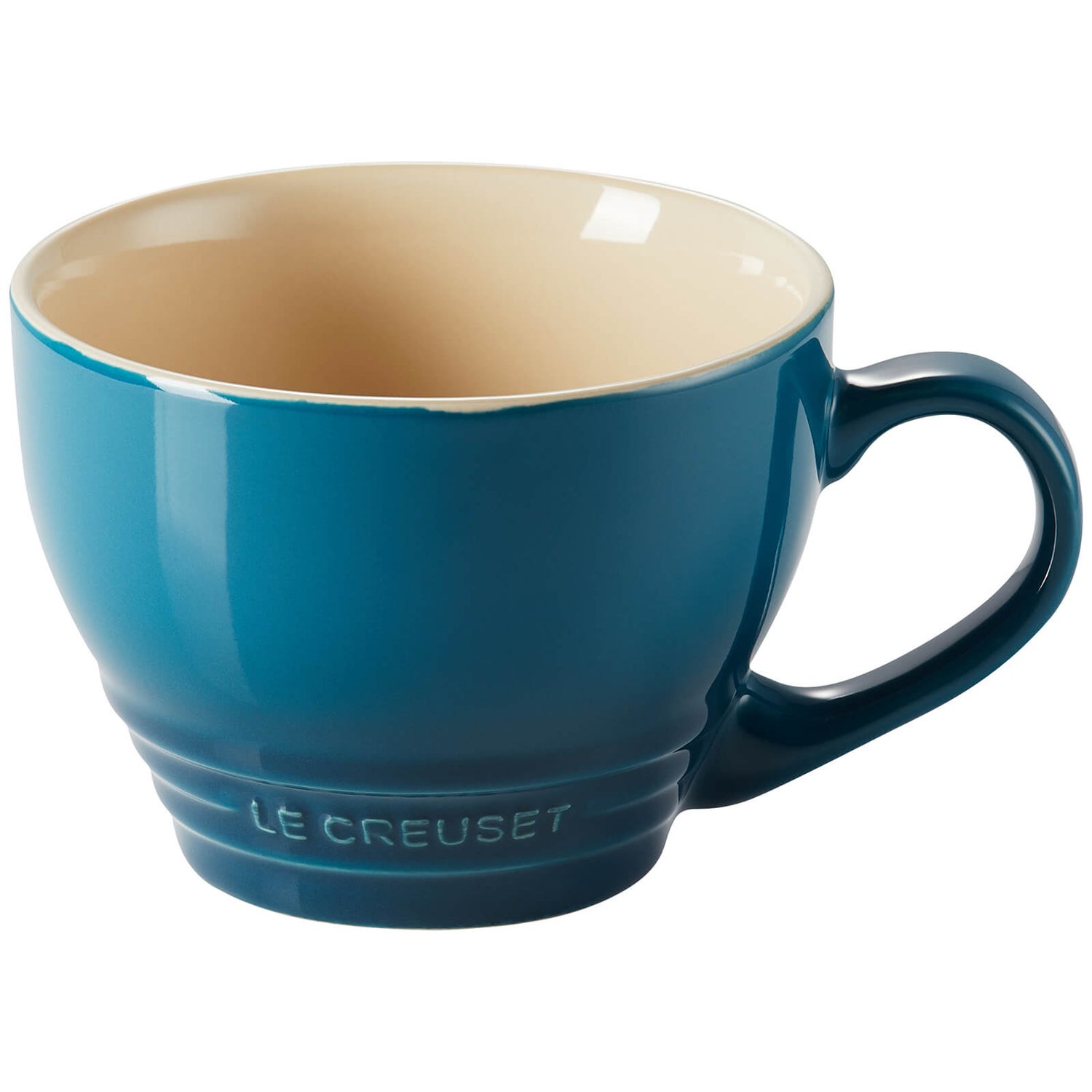 Le Creuset Stoneware Grand Mug - 400ml - Deep Teal