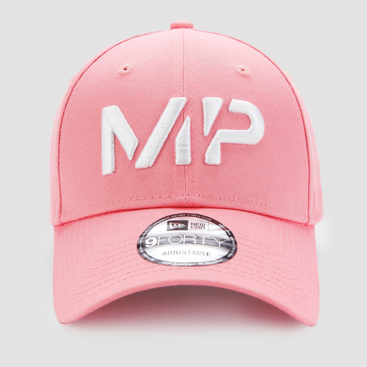 MP NEW ERA 9FORTY ベースボール キャップ - ピンク/ホワイト