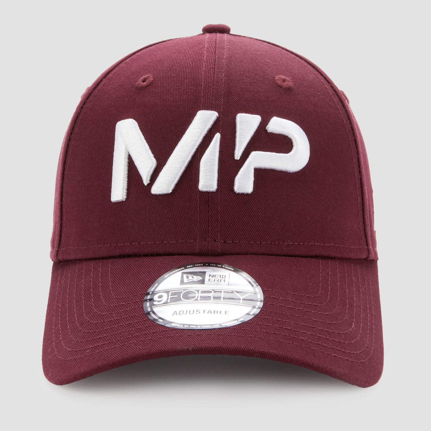 MP NEW ERA 9FORTY Baseball Cap - vasket okseblod/hvid