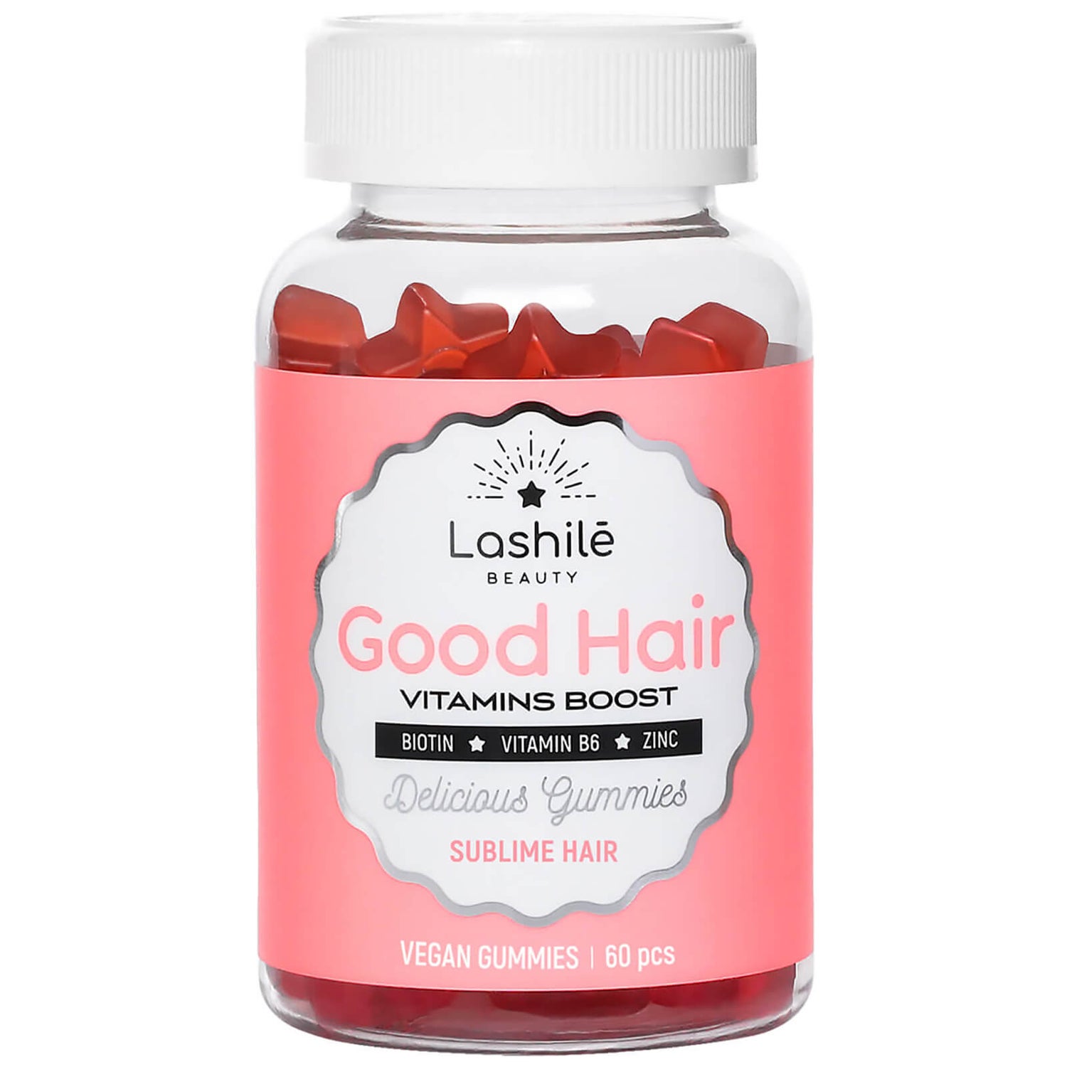 Lashilé Good Hair 60 Gummies Vitamins Boost