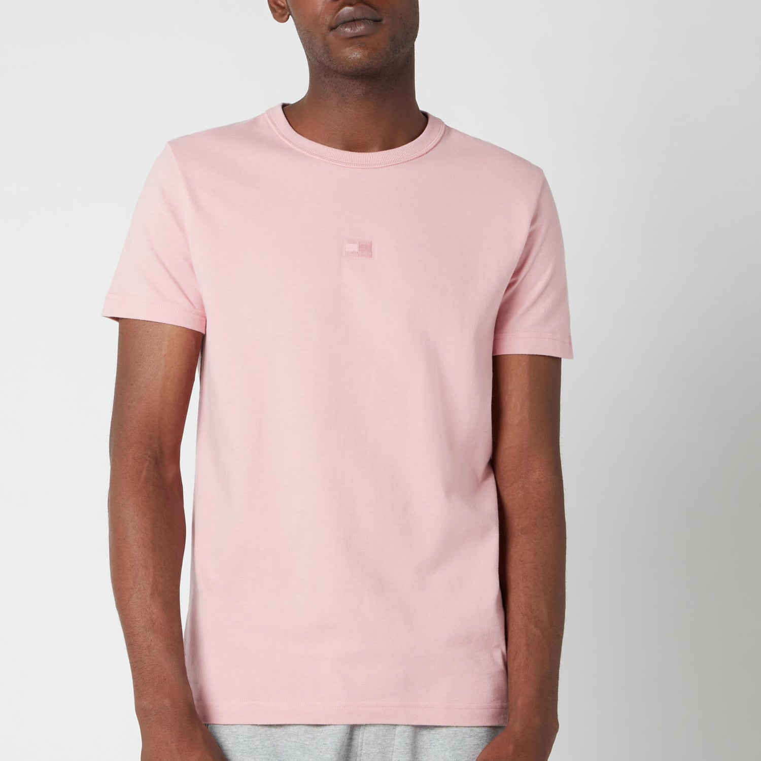 Tommy Hilfiger Men's Recycled Cotton Crewneck T-Shirt - Glacier Pink