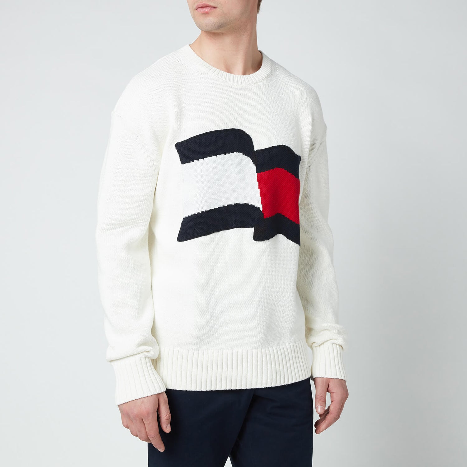 Tommy Hilfiger Men's Big Graphic Sweatshirt - Ivory