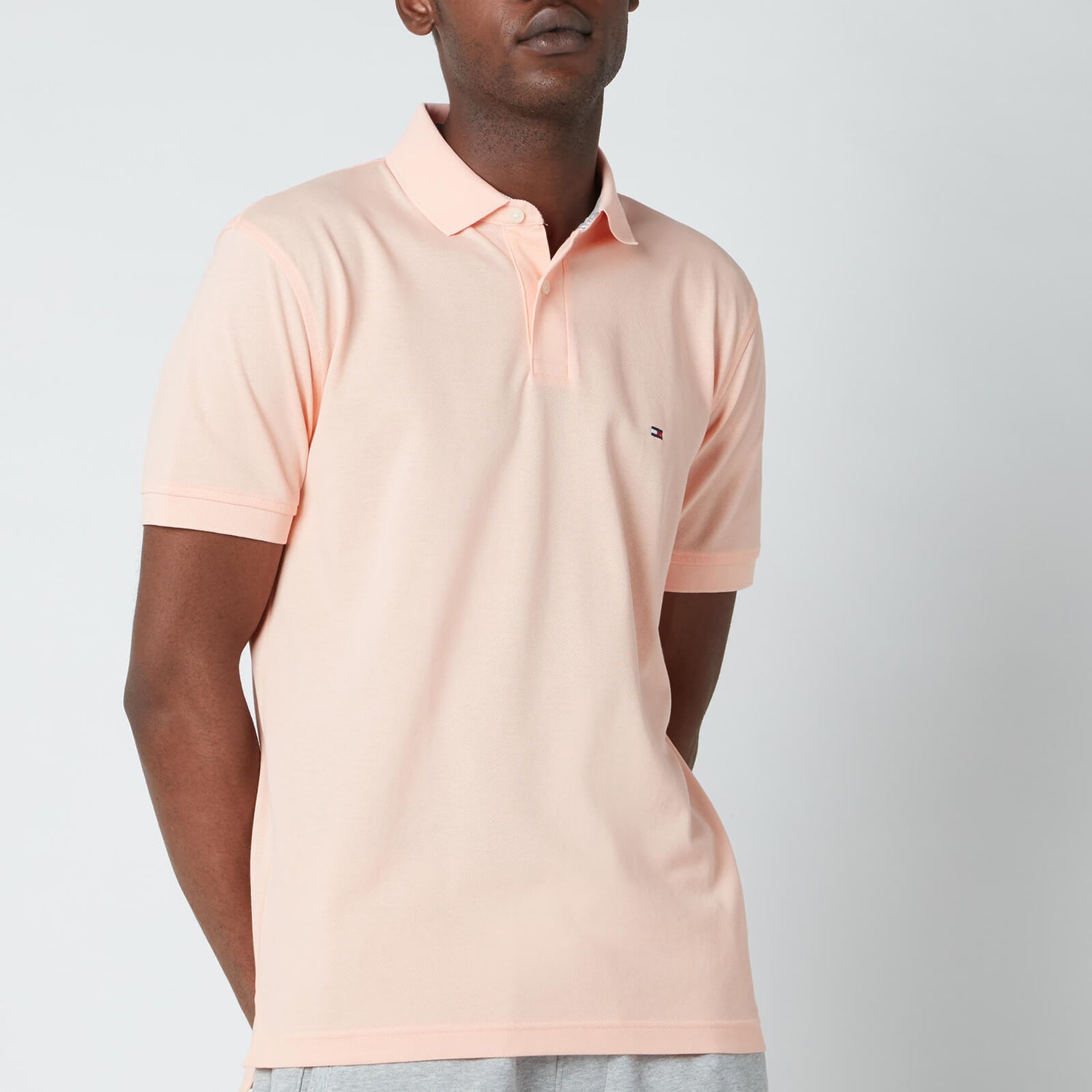Tommy Hilfiger Men's 1985 Regular Fit Polo Shirt - Delicate Peach