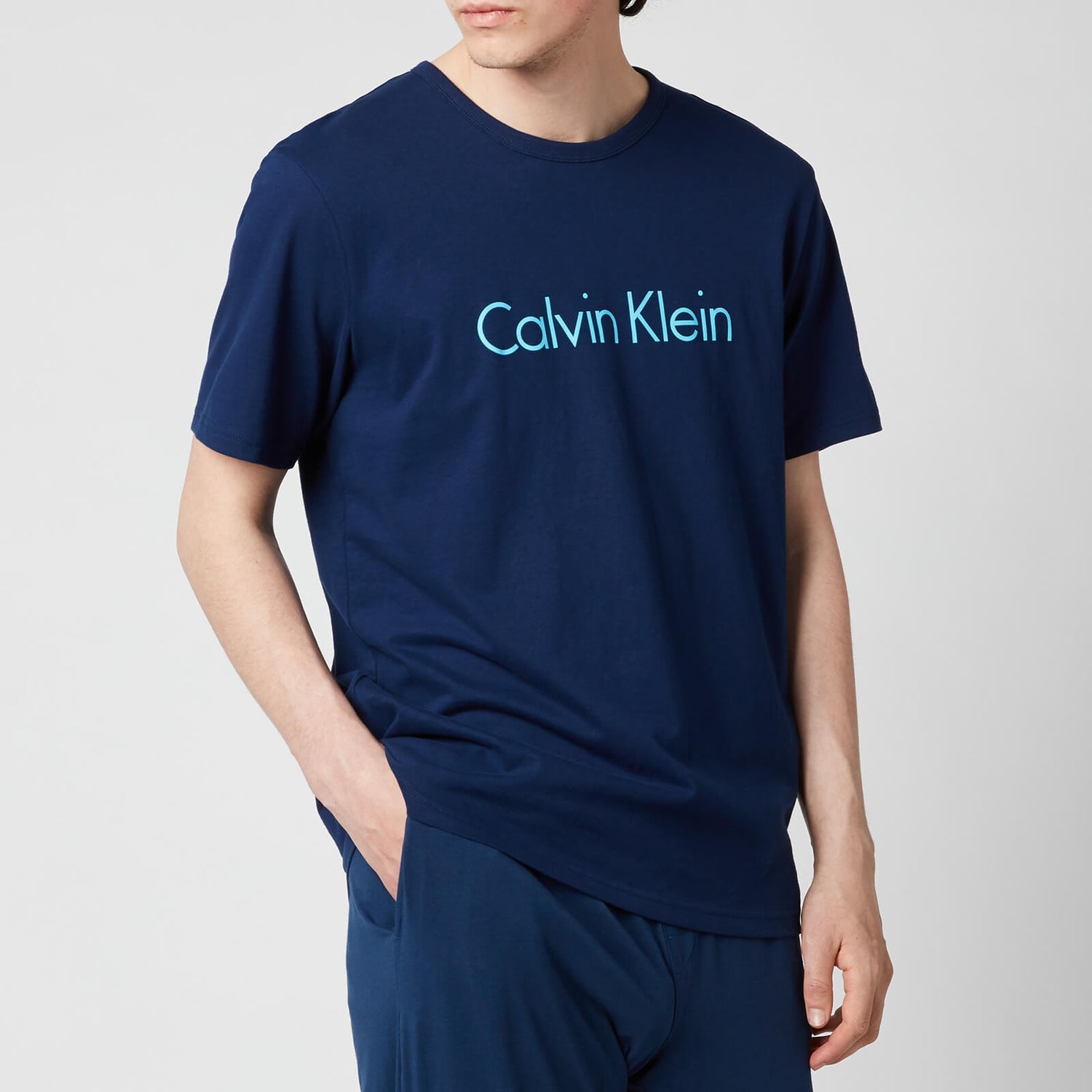 Calvin Klein Men's Crewneck T-Shirt - New Navy