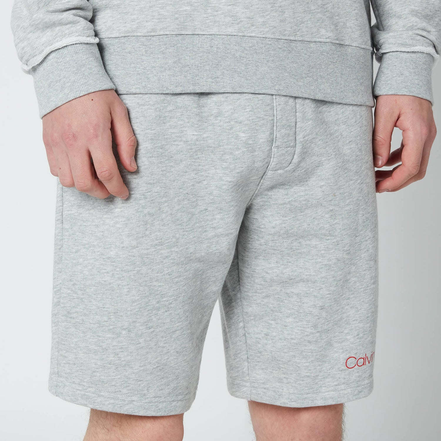 Calvin Klein Men's Sleep Shorts - Grey Heather