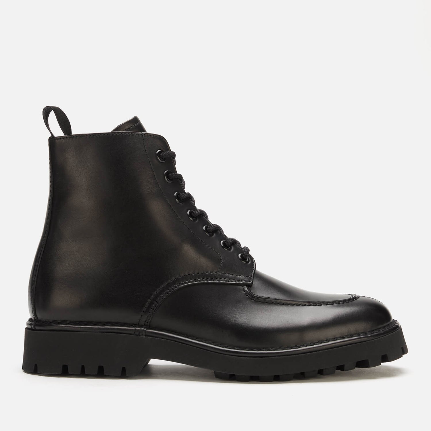 KENZO Men's K-Mount Leather Lace Up Boots - Black