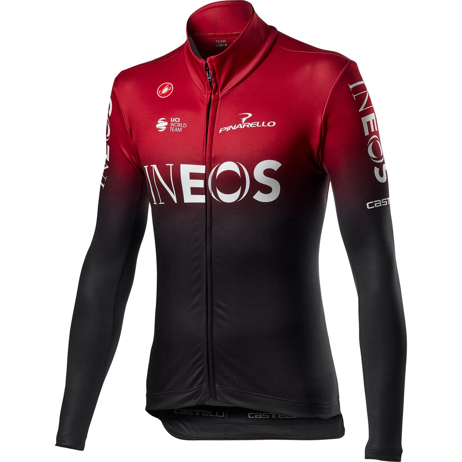 Castelli team ineos long sleeve thermal jersey 2025