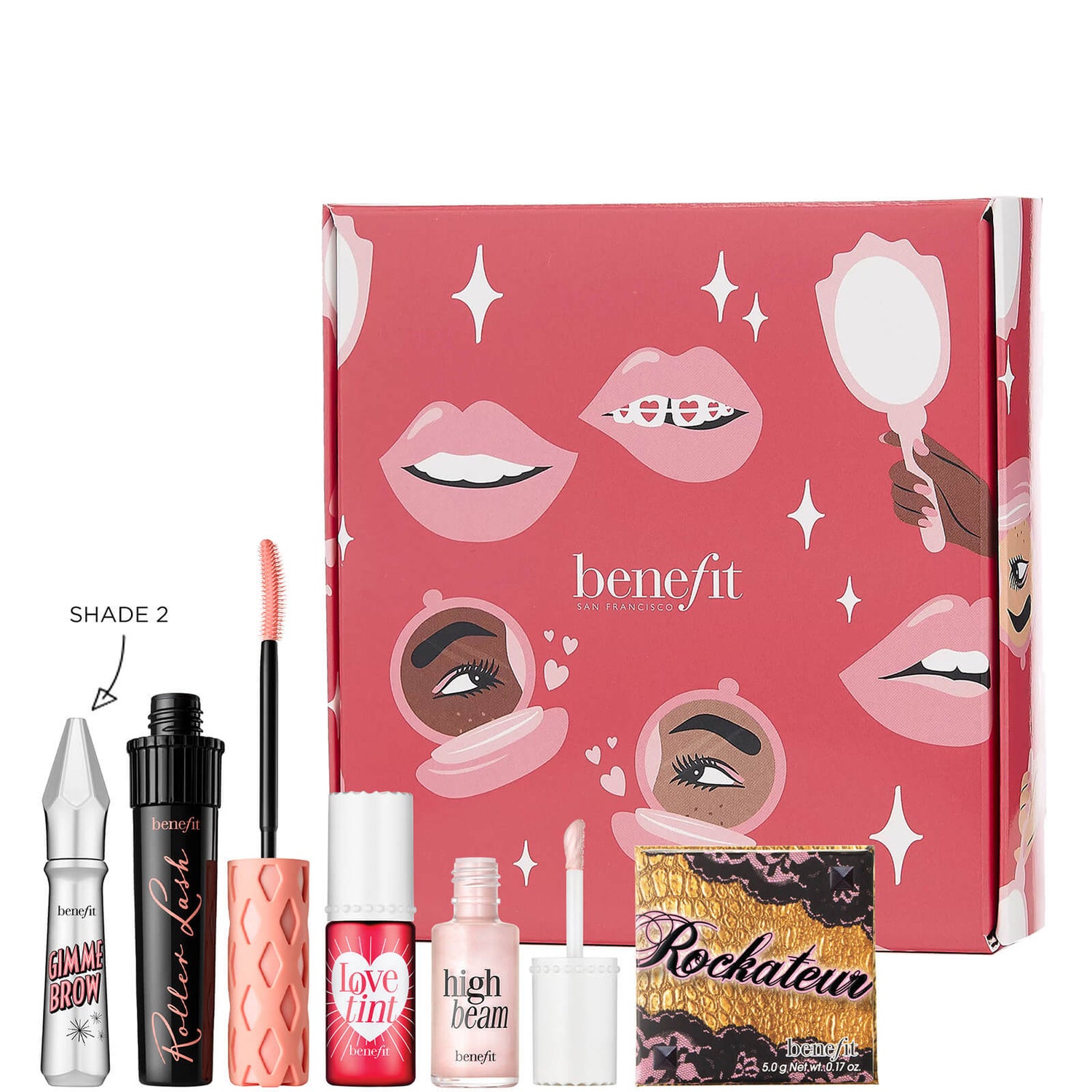 benefit Rock, Roll & Glow! Full Face Kit (Various Shades) (Worth £103.00)