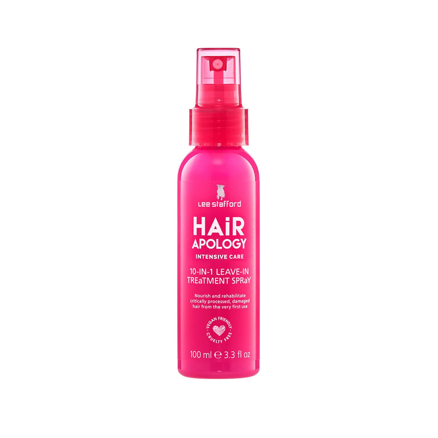 Lee Stafford Hair Apology 10 in 1 Leave In Treatment Spray 100ml | Free US  Shipping | lookfantastic