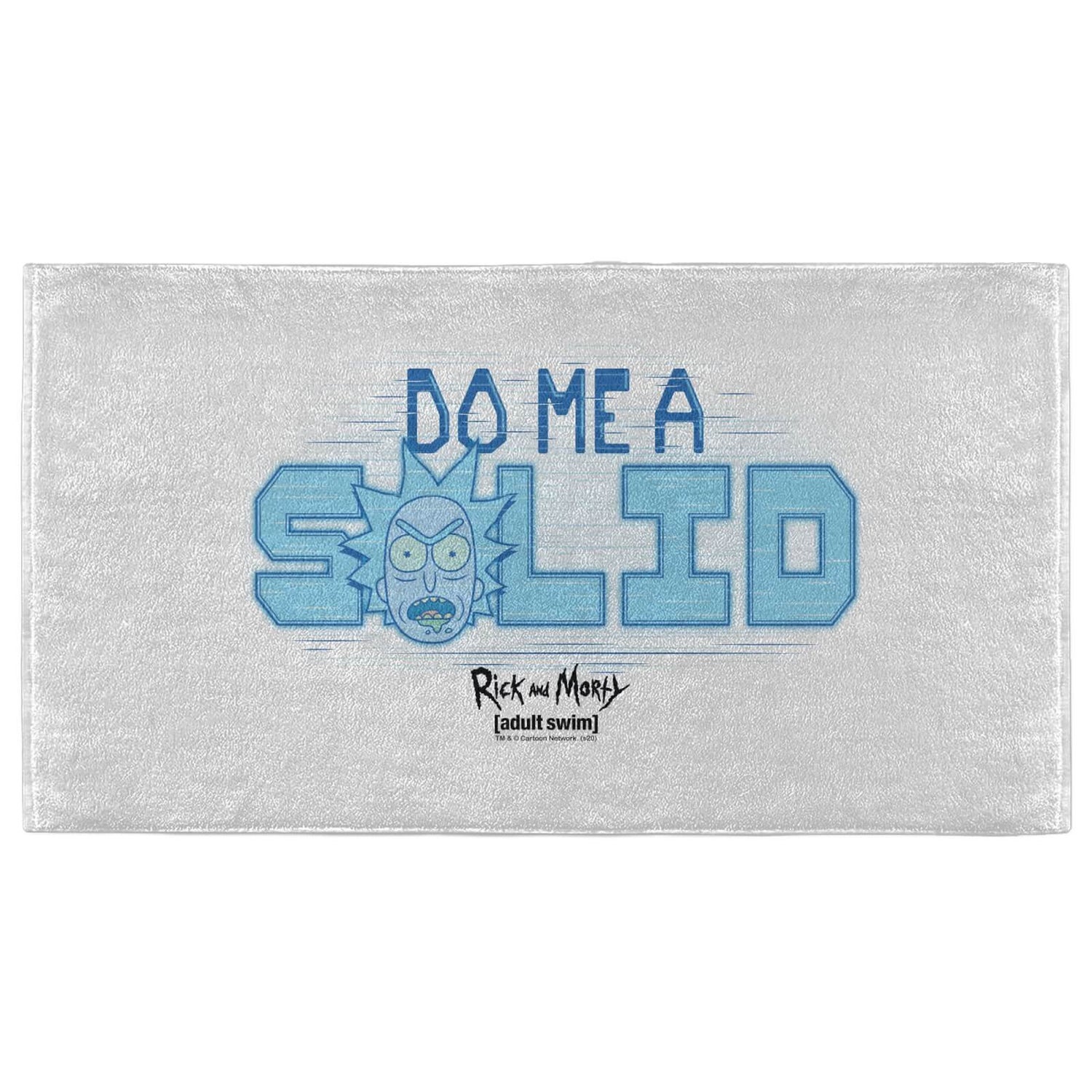 Rick and Morty Do Me A Solid - Fitness Towel