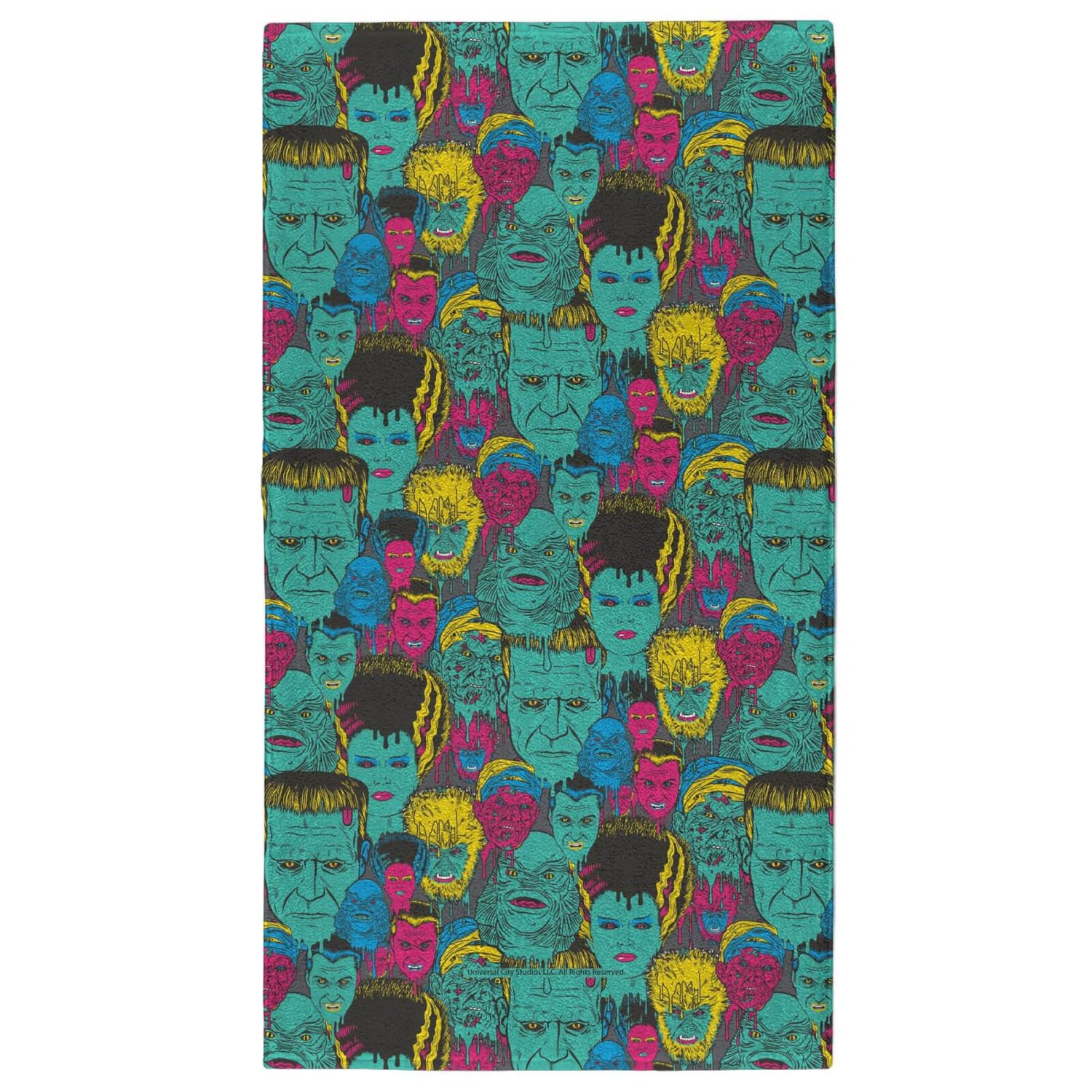 Universal Monsters Frankenstein Mixed Pattern - Fitness Towel