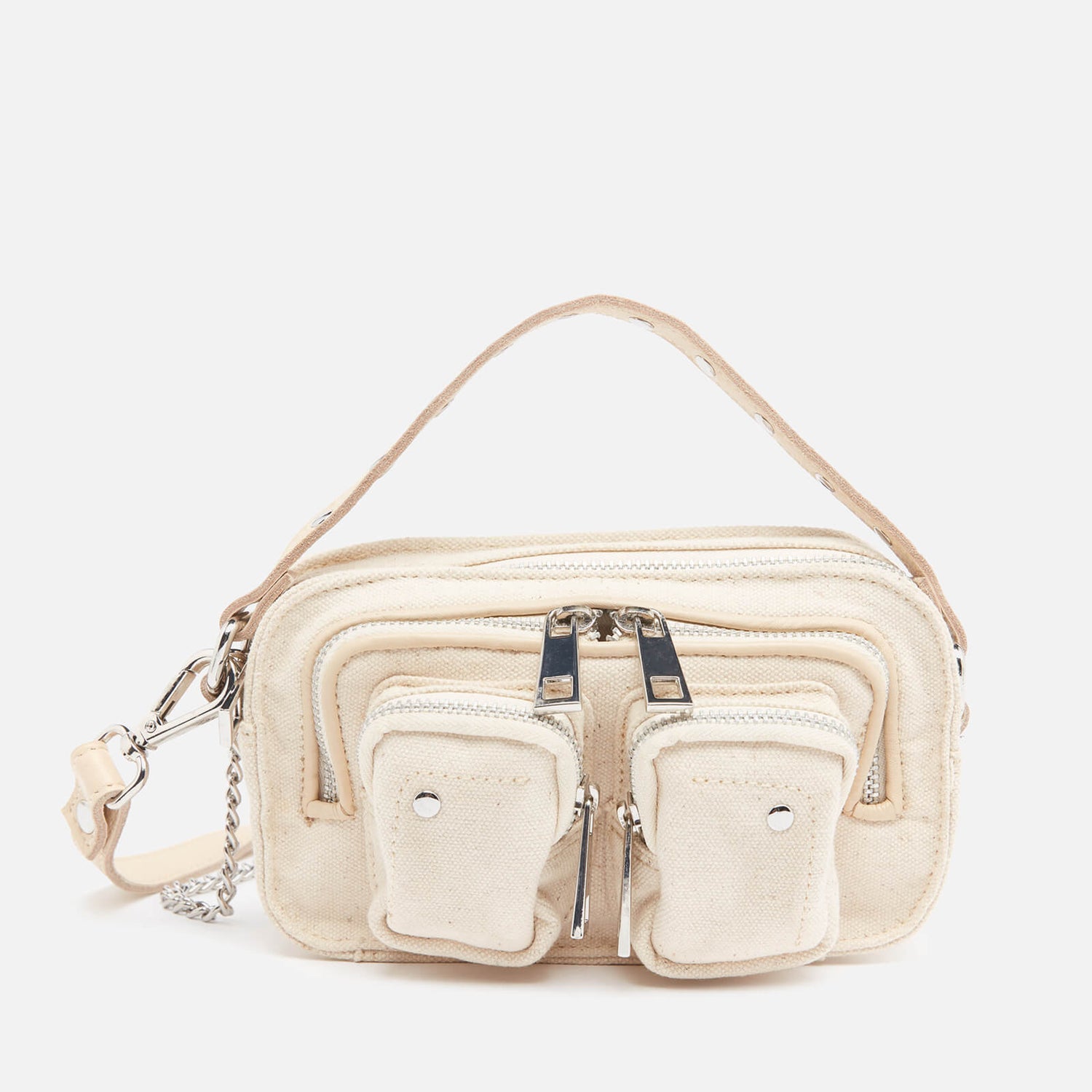 Núnoo Women's Helena Canvas Cross Body Bag - Sand