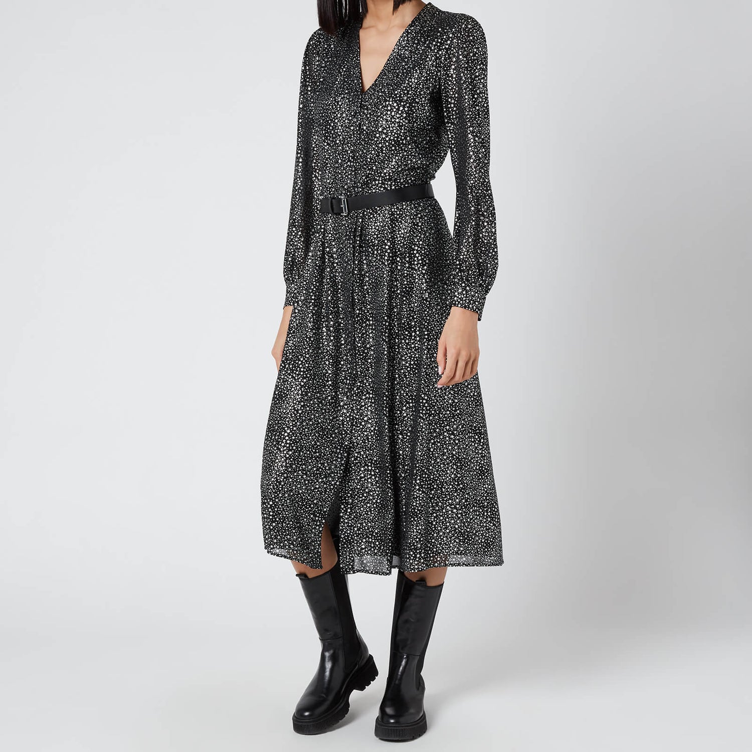 Michael kors shirt store dress silver