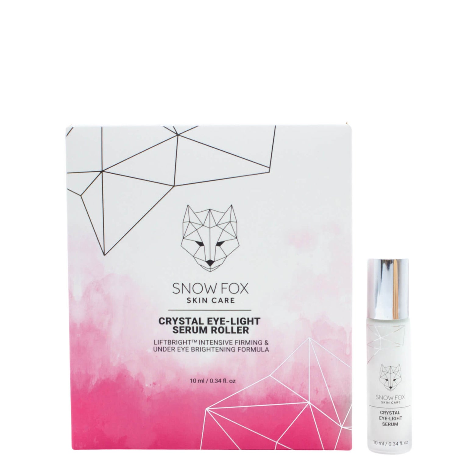 Snow Fox Skincare Crystal Eye-Light Serum Roller