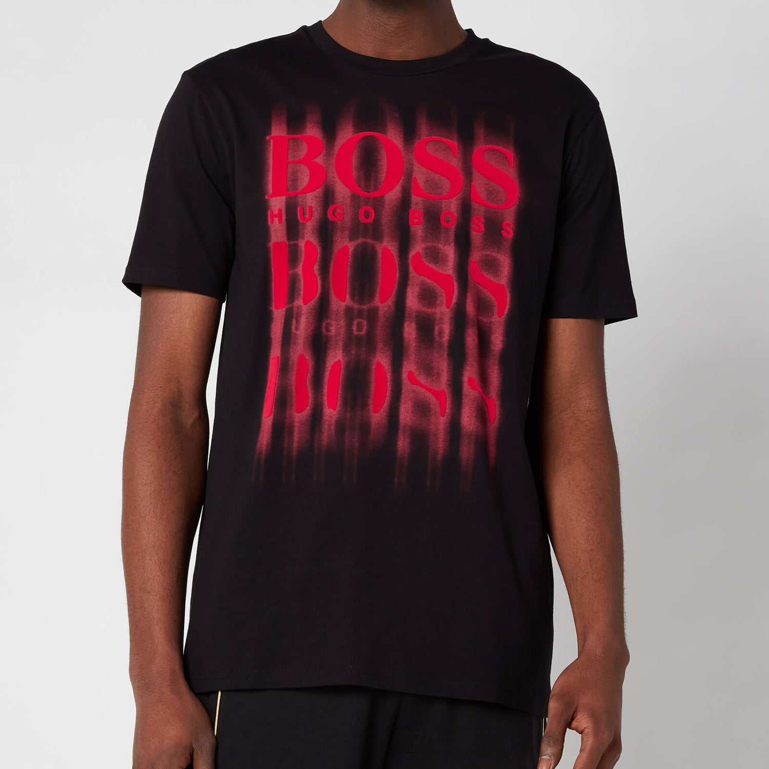 BOSS Casual Men's Tblurry4 T-Shirt - Black