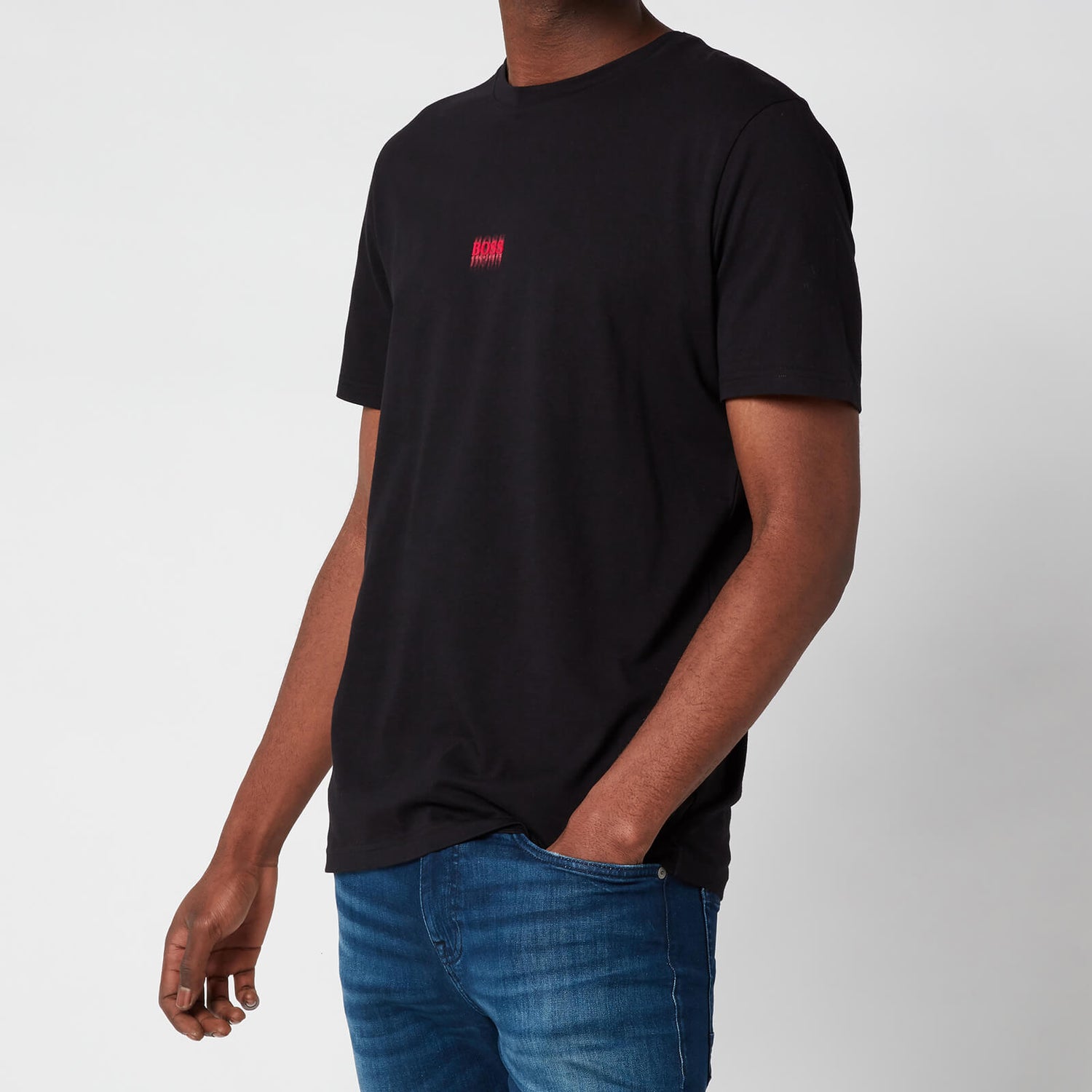 BOSS Casual Men's Tblurry 5 T-Shirt - Black