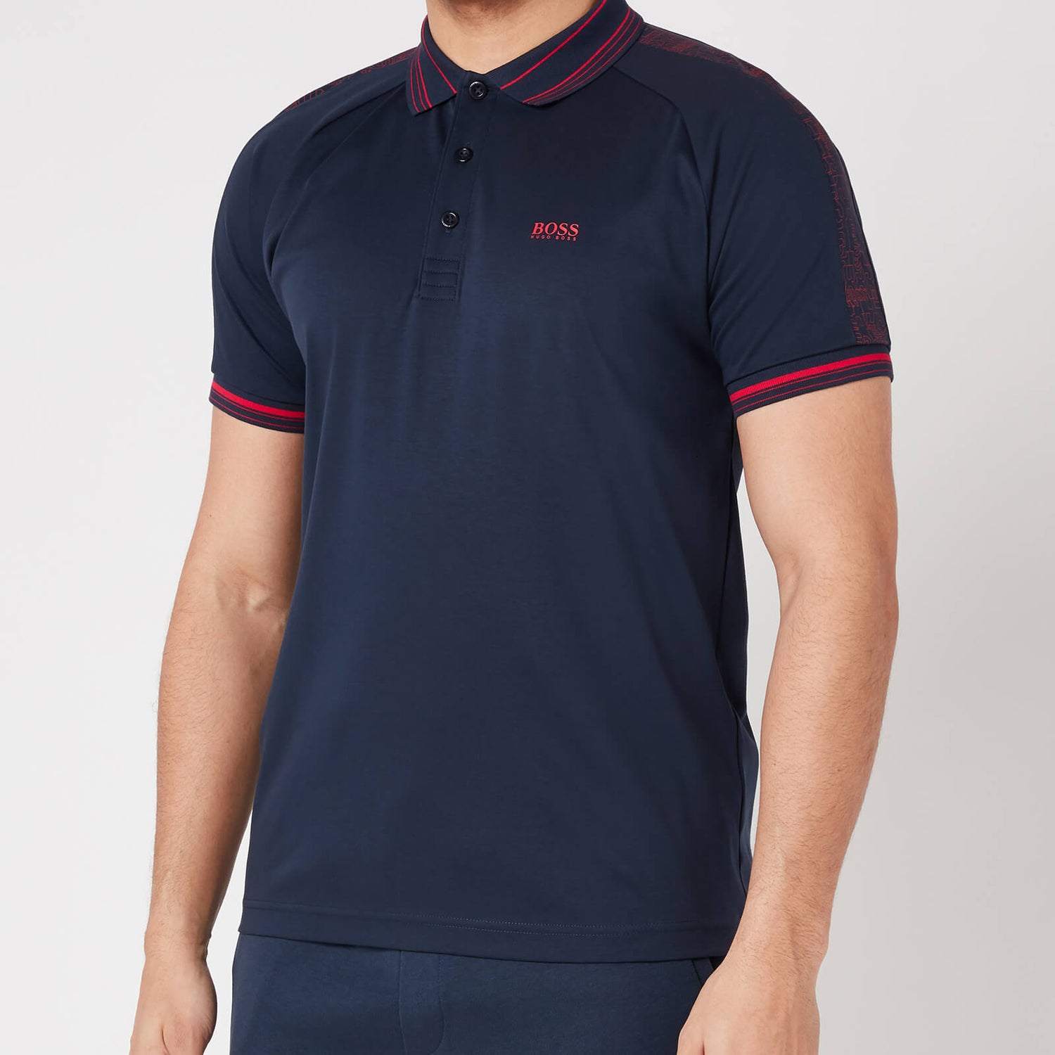 BOSS Athleisure Men's Paddy 4 Polo Shirt - Navy