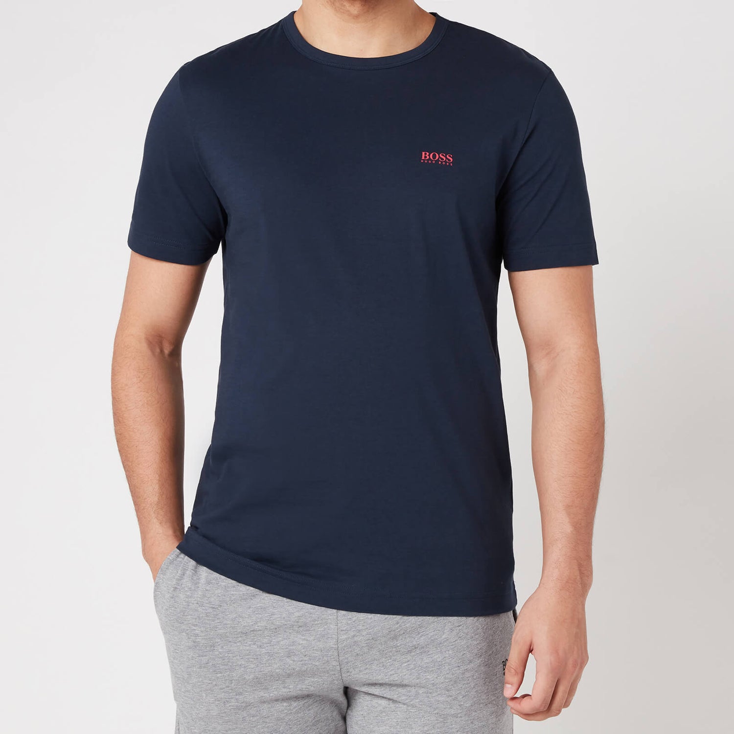 BOSS Athleisure Men's Tee 01 T-Shirt - Navy