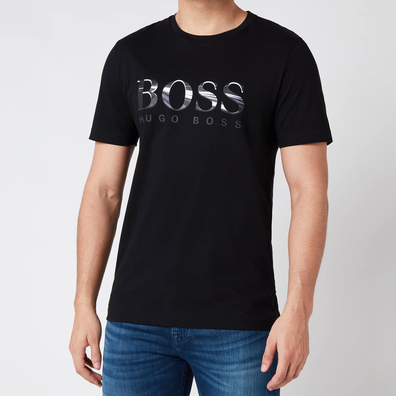 BOSS Athleisure Men's Tee 3 T-Shirt - Black