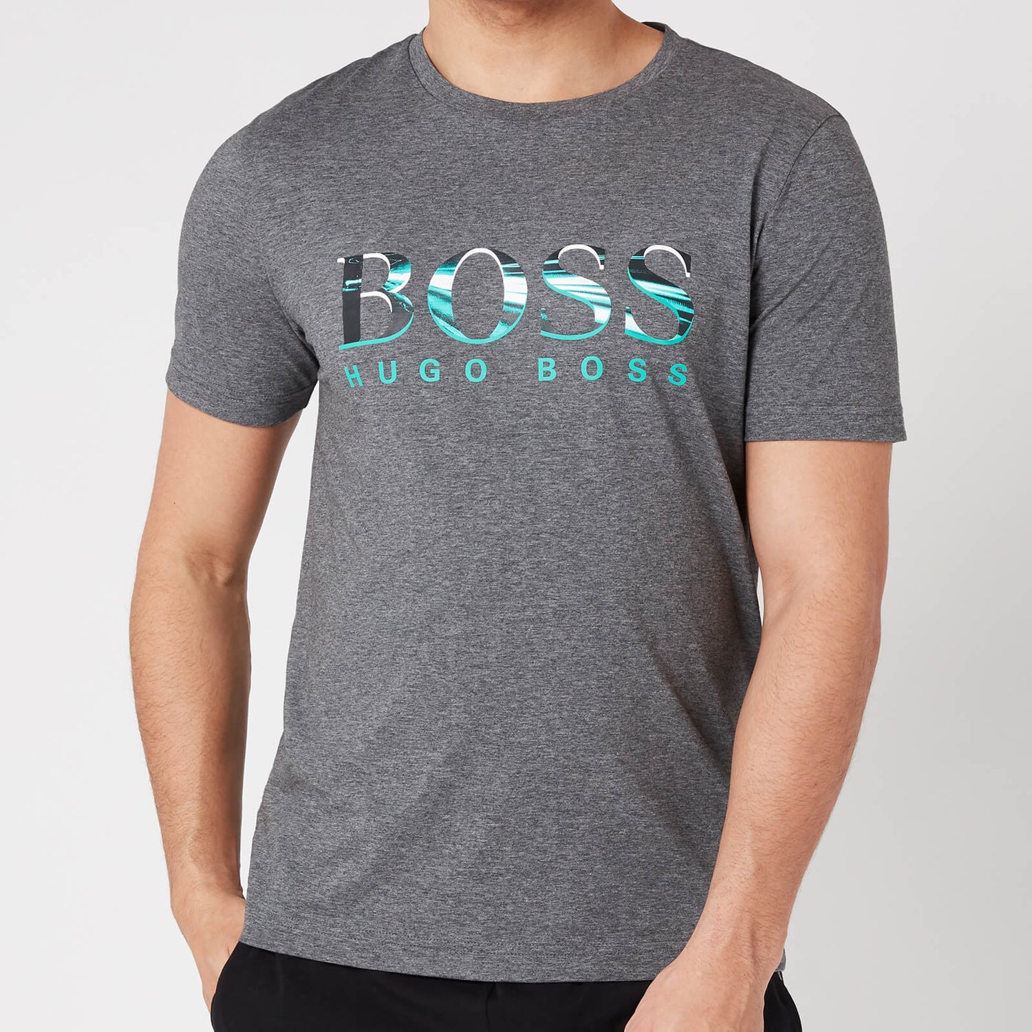 BOSS Athleisure Men's Tee 3 T-Shirt - Grey