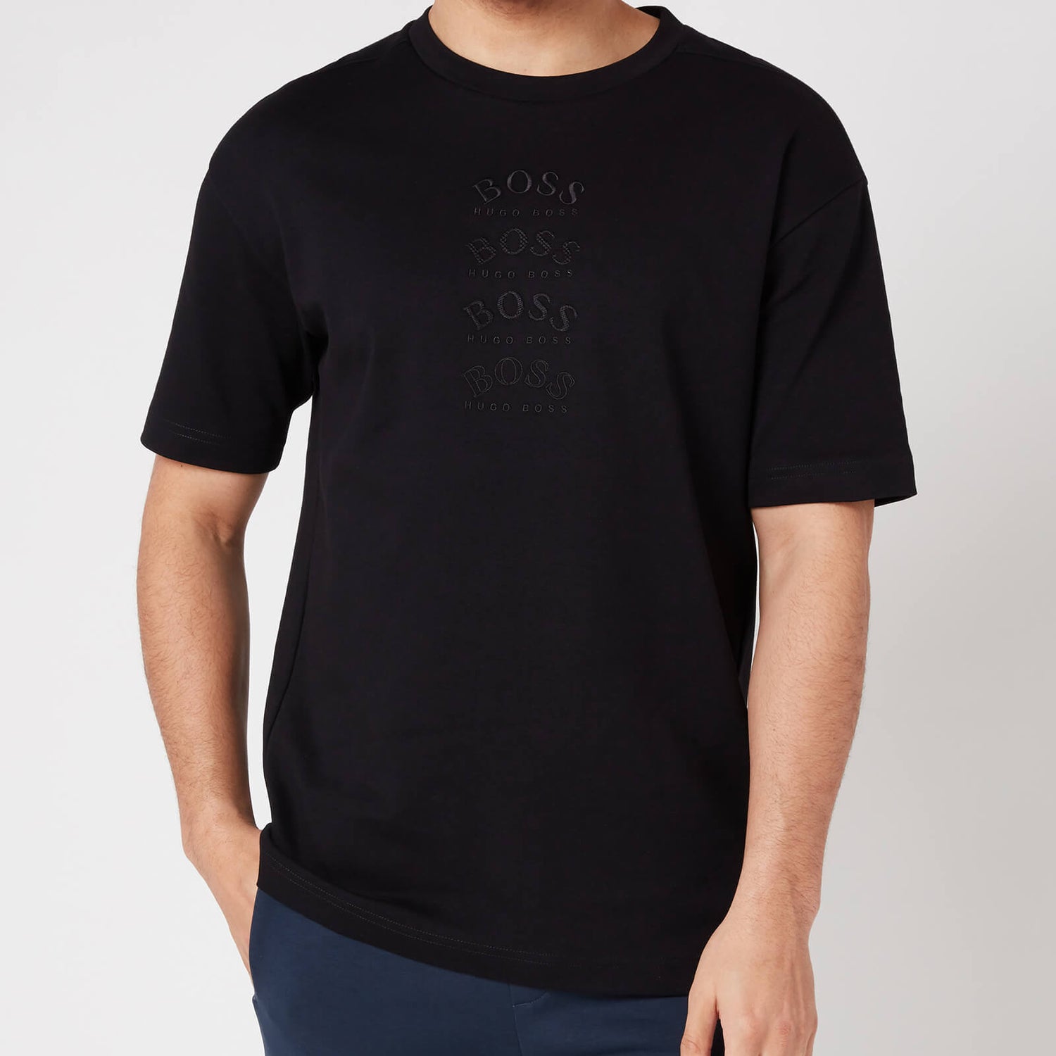 BOSS Athleisure Men's Talboa Multi T-Shirt - Black