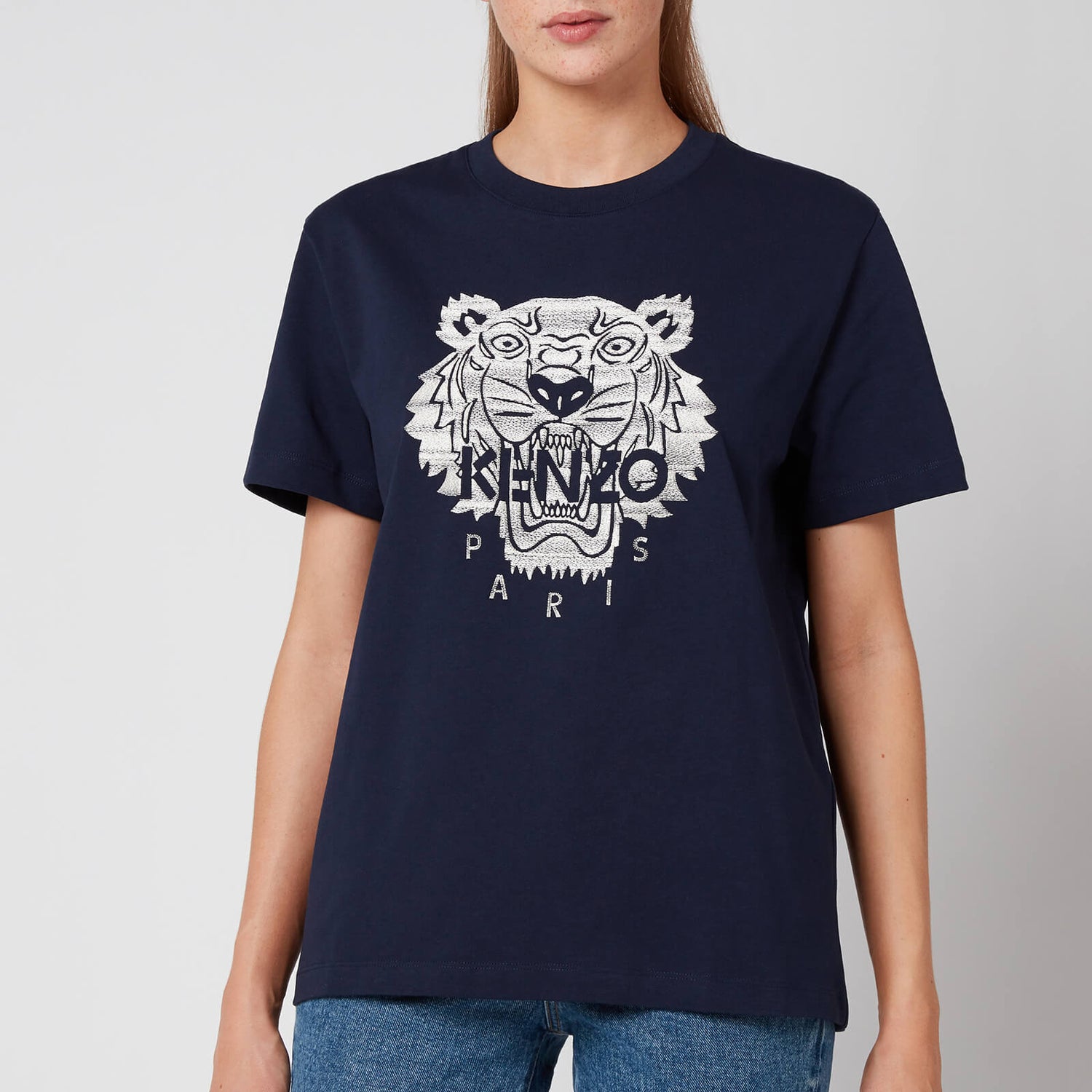 navy blue kenzo t shirt